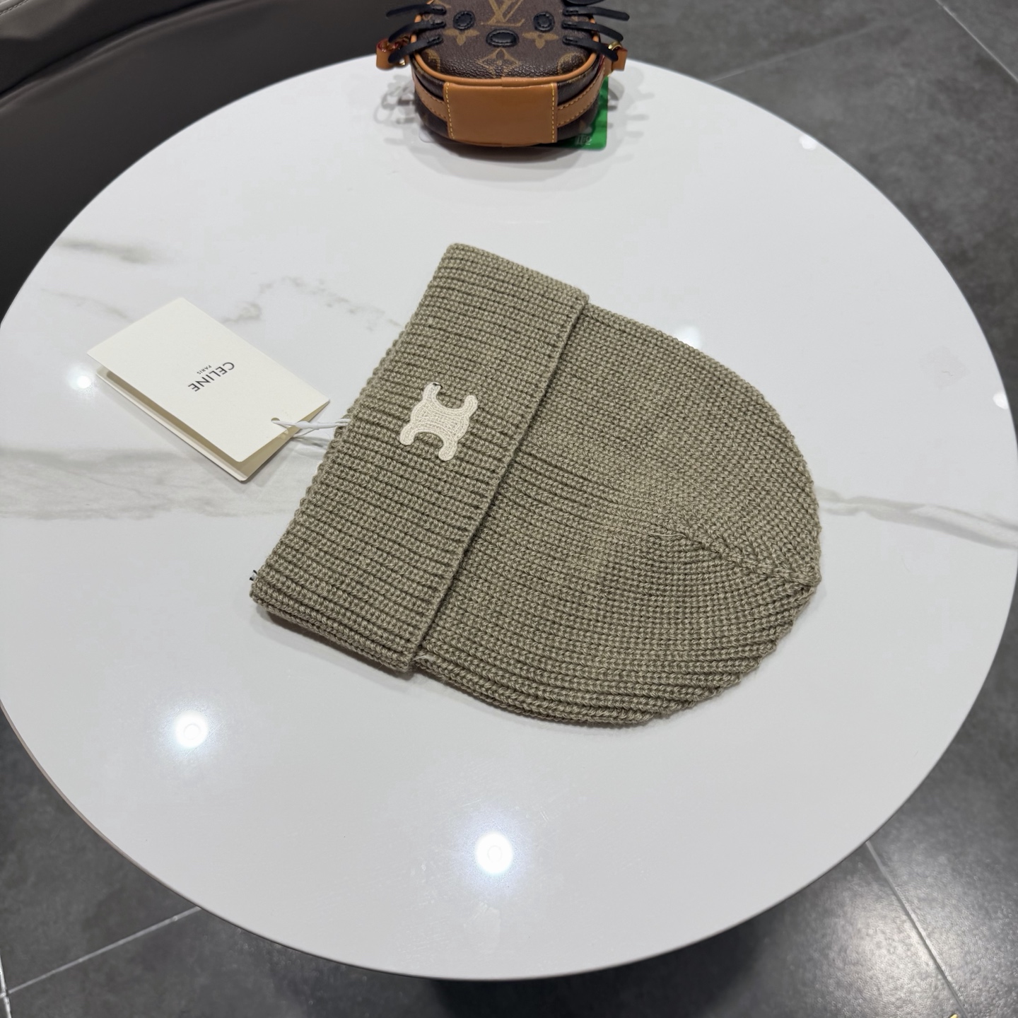 Celine赛琳新款针织毛线帽 