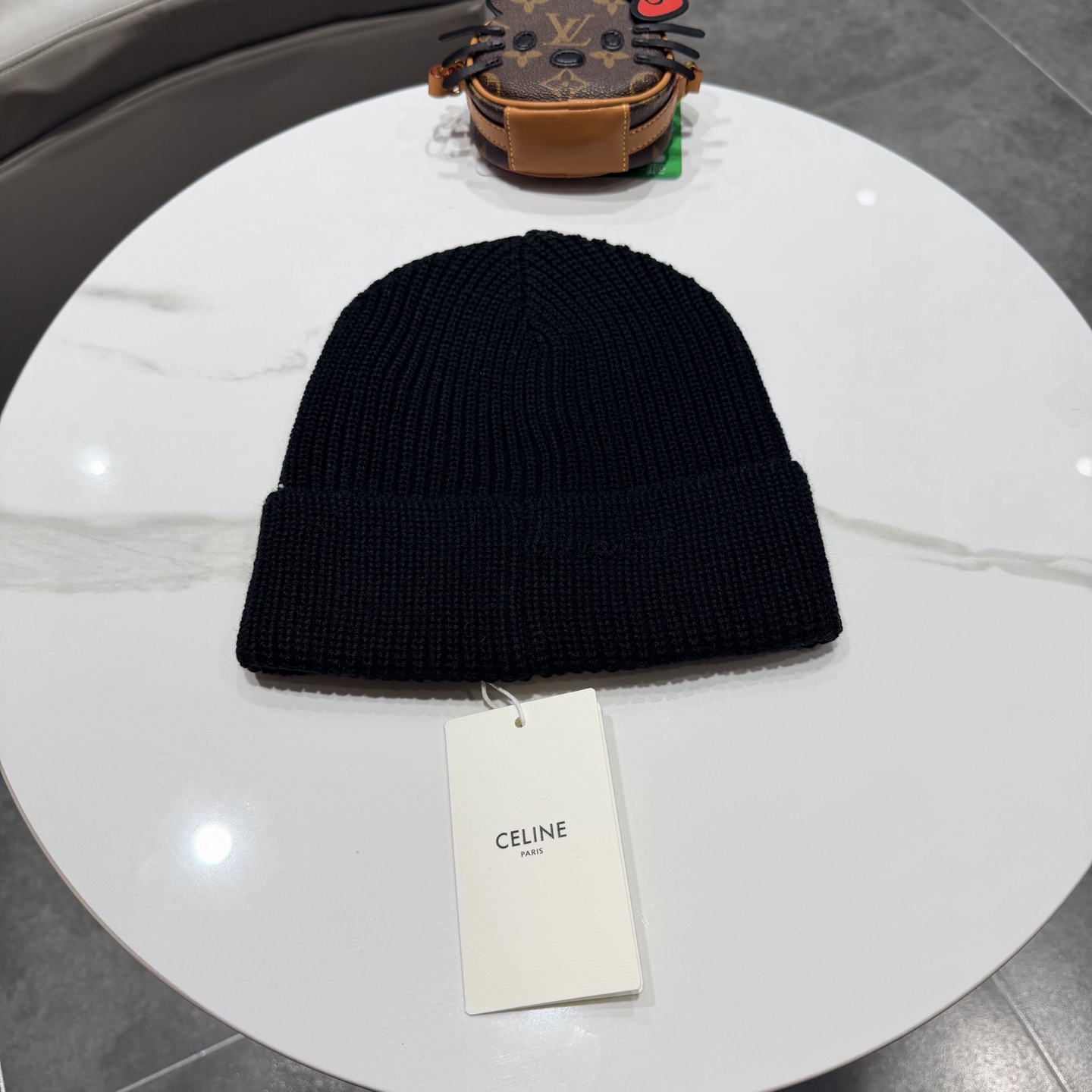 Celine赛琳新款针织毛线帽 