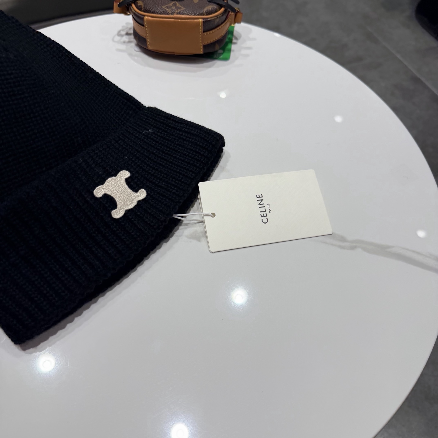 Celine赛琳新款针织毛线帽 