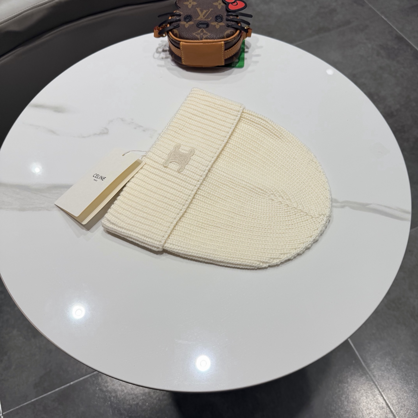 Celine赛琳新款针织毛线帽 