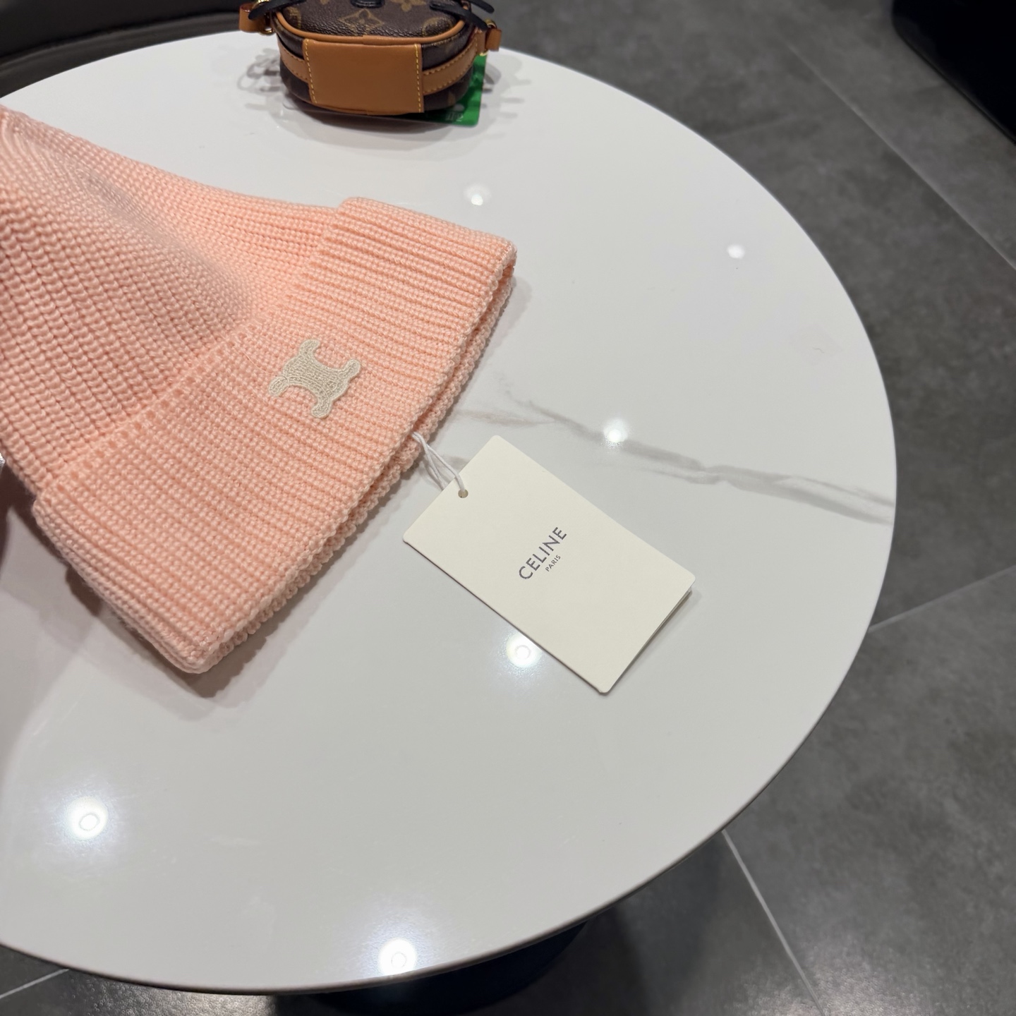 Celine赛琳新款针织毛线帽 