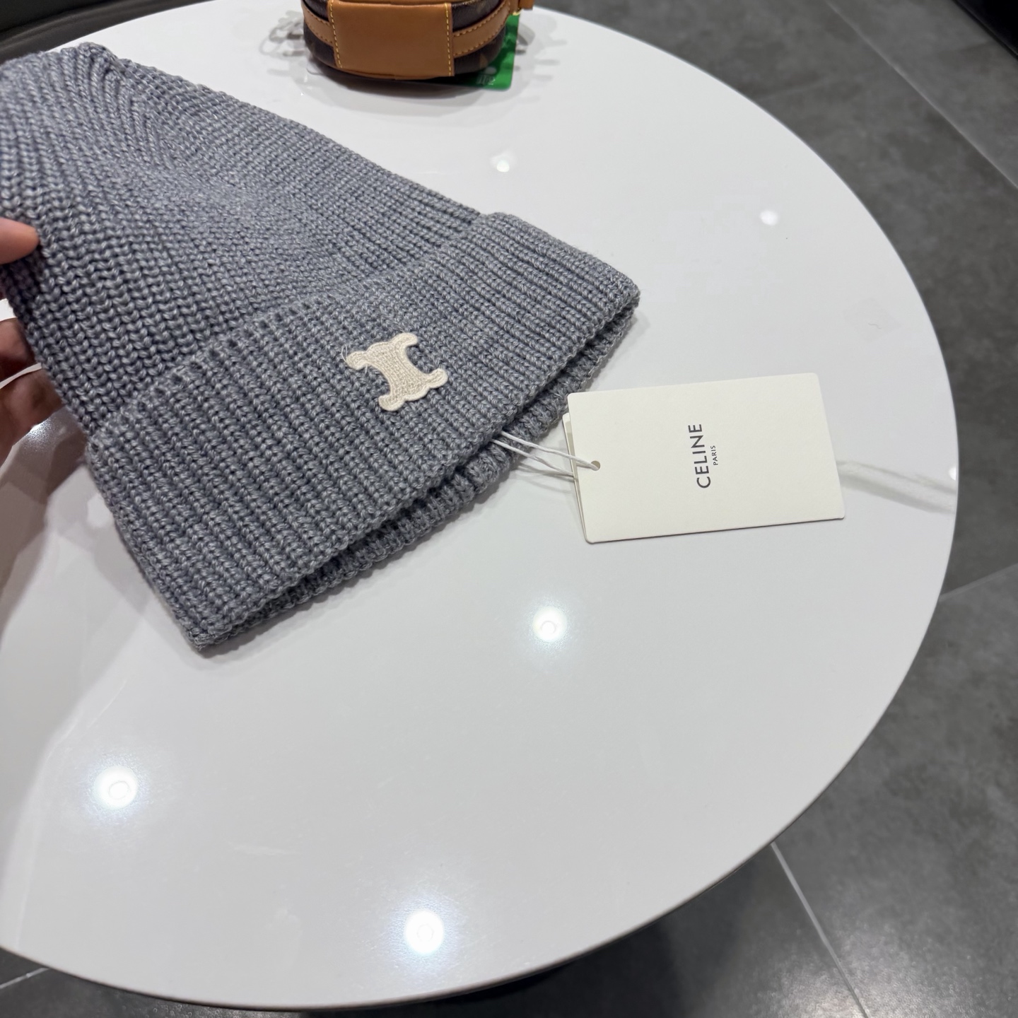 Celine赛琳新款针织毛线帽 