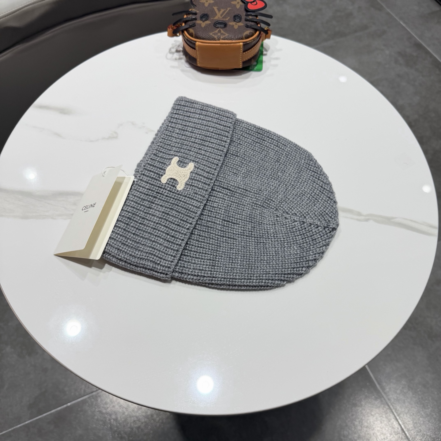 Celine赛琳新款针织毛线帽 