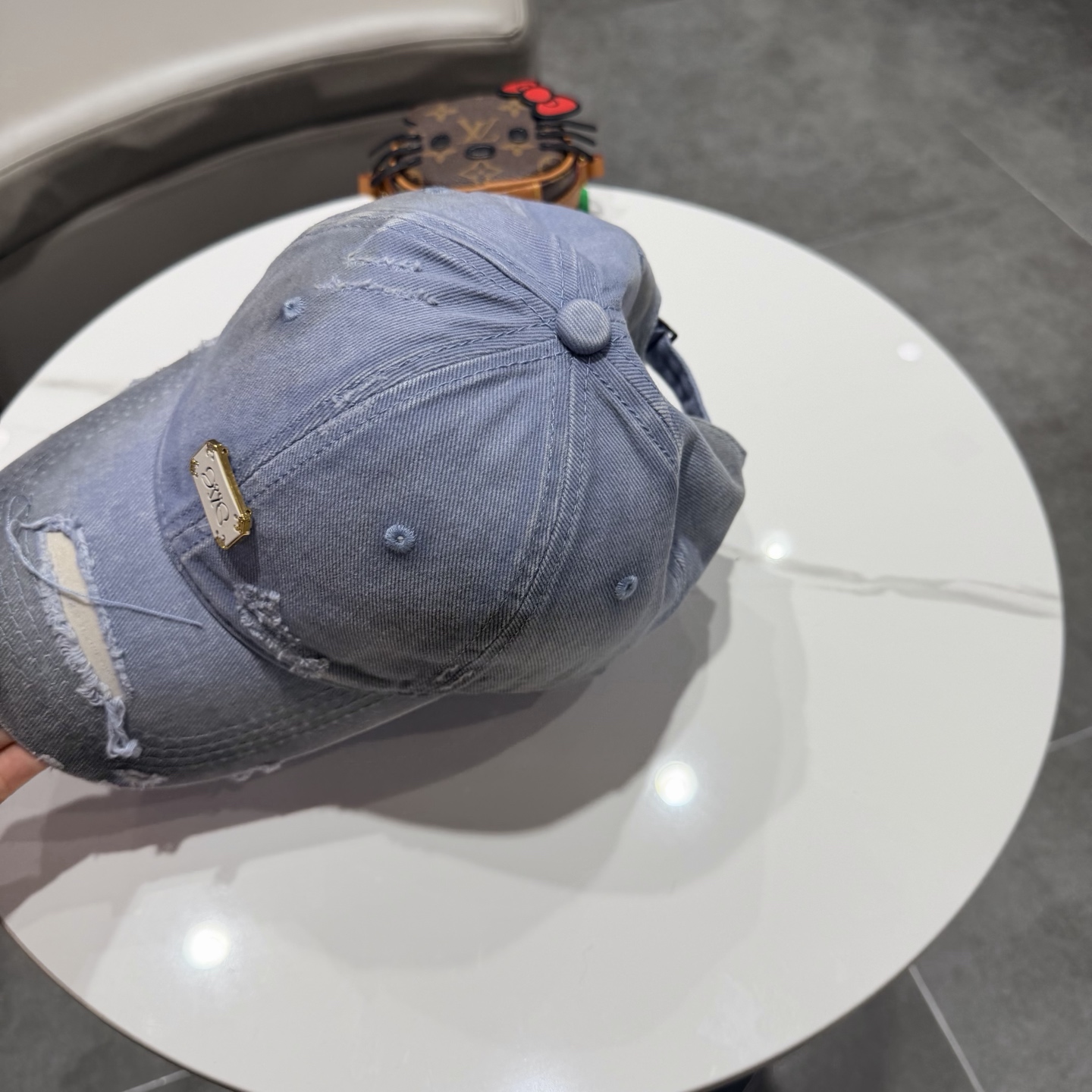 蒙口新款针织毛线帽，针织面料