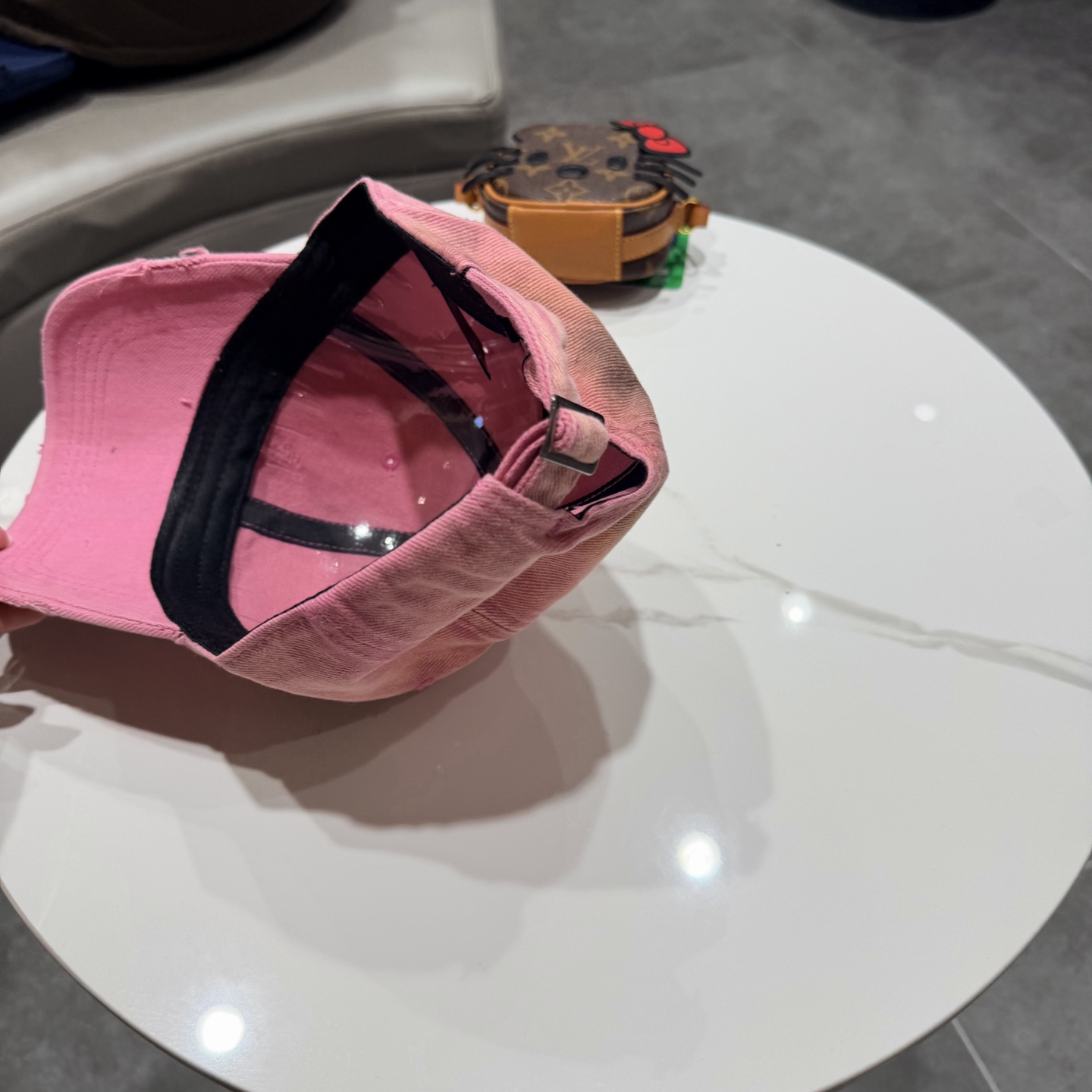 Chrome Hearts 克罗心💓破洞韩版时尚复古洗水棒球帽🧢鸭舌帽