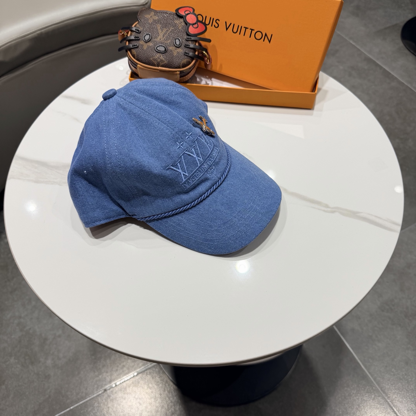 LouiVuittonLV👒专柜2025新款路易威登家牛仔棒球帽，简单大方 男女通用遮阳帽，