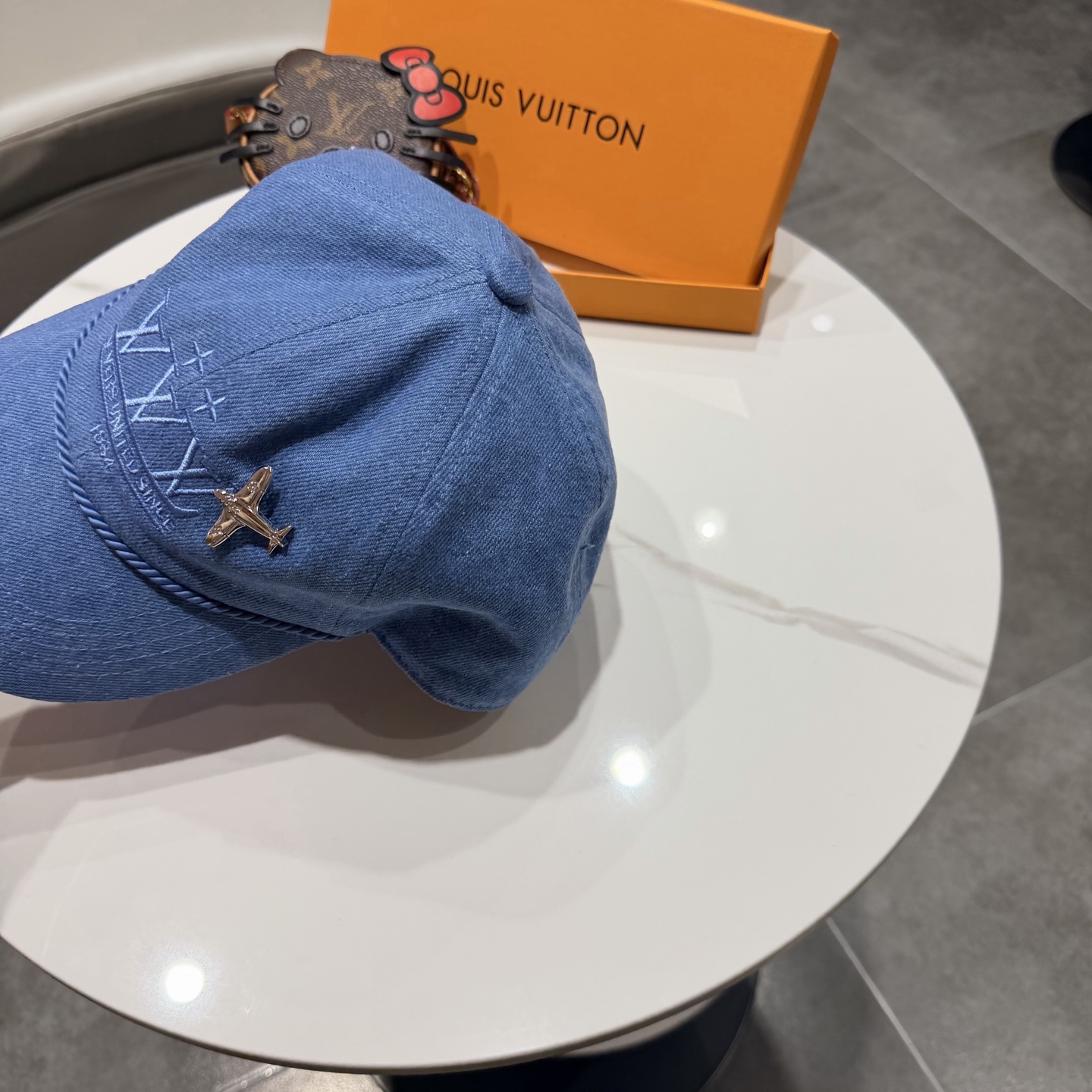 LouiVuittonLV👒专柜2025新款路易威登家牛仔棒球帽，简单大方 男女通用遮阳帽，