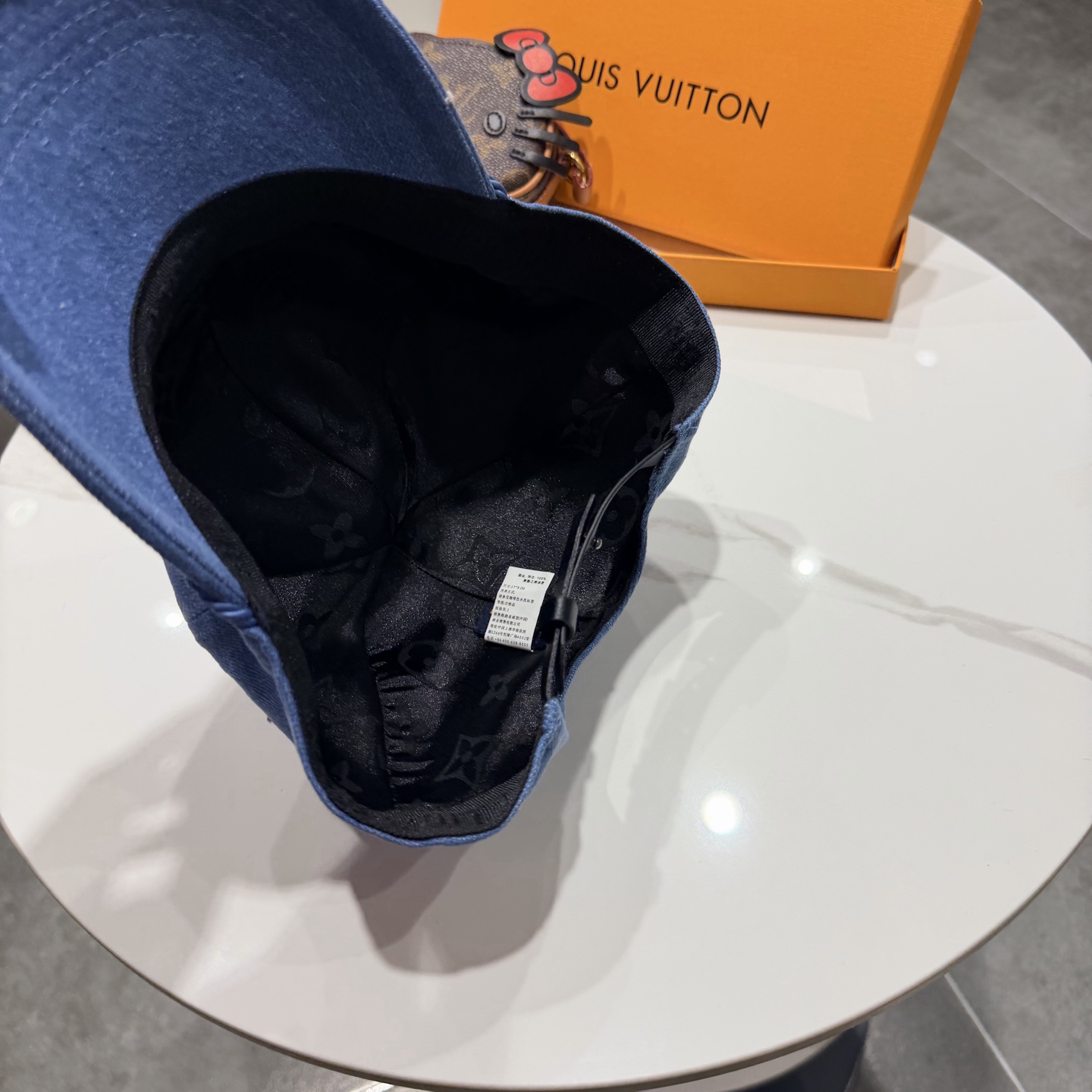 LouiVuittonLV👒专柜2025新款路易威登家牛仔棒球帽，简单大方 男女通用遮阳帽，