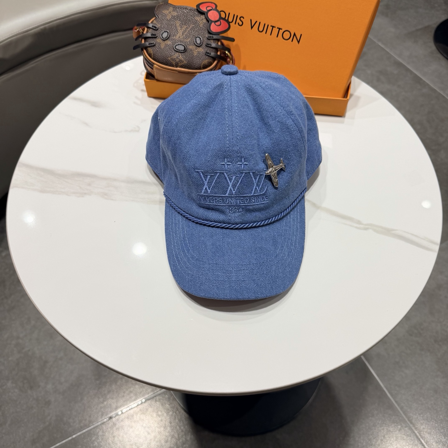 LouiVuittonLV👒专柜2025新款路易威登家牛仔棒球帽，简单大方 男女通用遮阳帽，