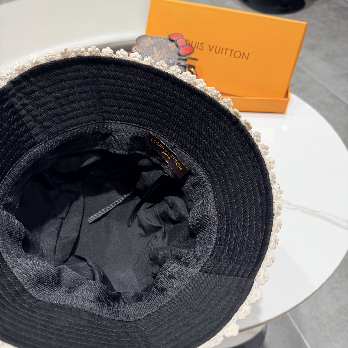 LV路易威登春夏款渔夫帽、头围57cm 男女通用