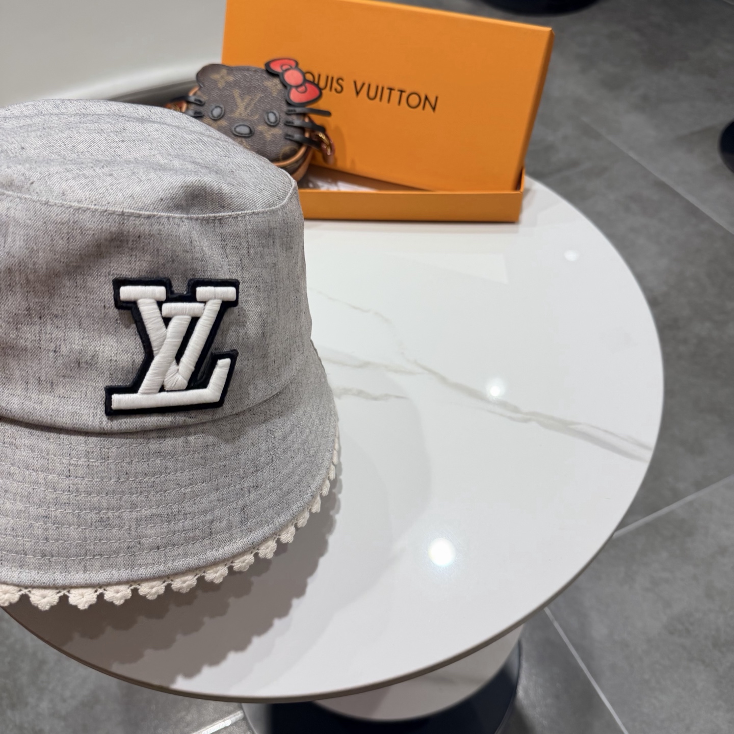 LV路易威登春夏款渔夫帽、头围57cm 男女通用