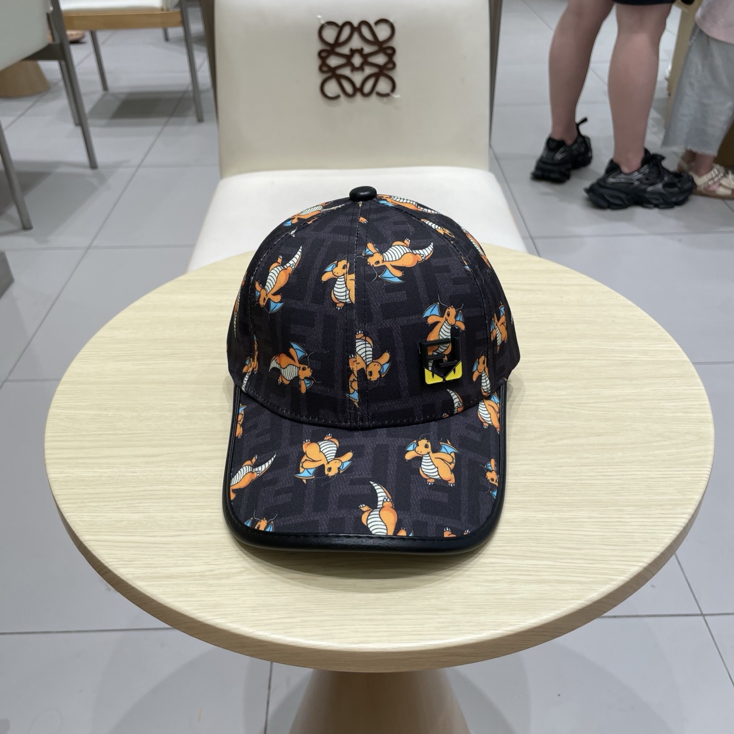 FENDI芬迪 老花系列棒球帽🧢 经典FF中古单品，气质穿搭单品，质量杠杠👍