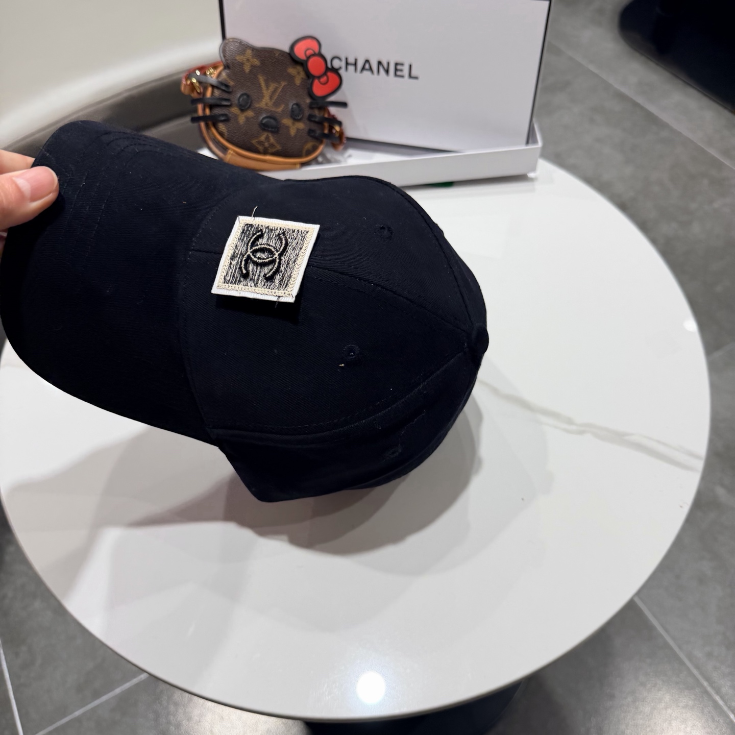 香奈儿CHANEL 春夏新品高定棒球帽，小香logo经典简约，时尚休闲设计 跑量新品