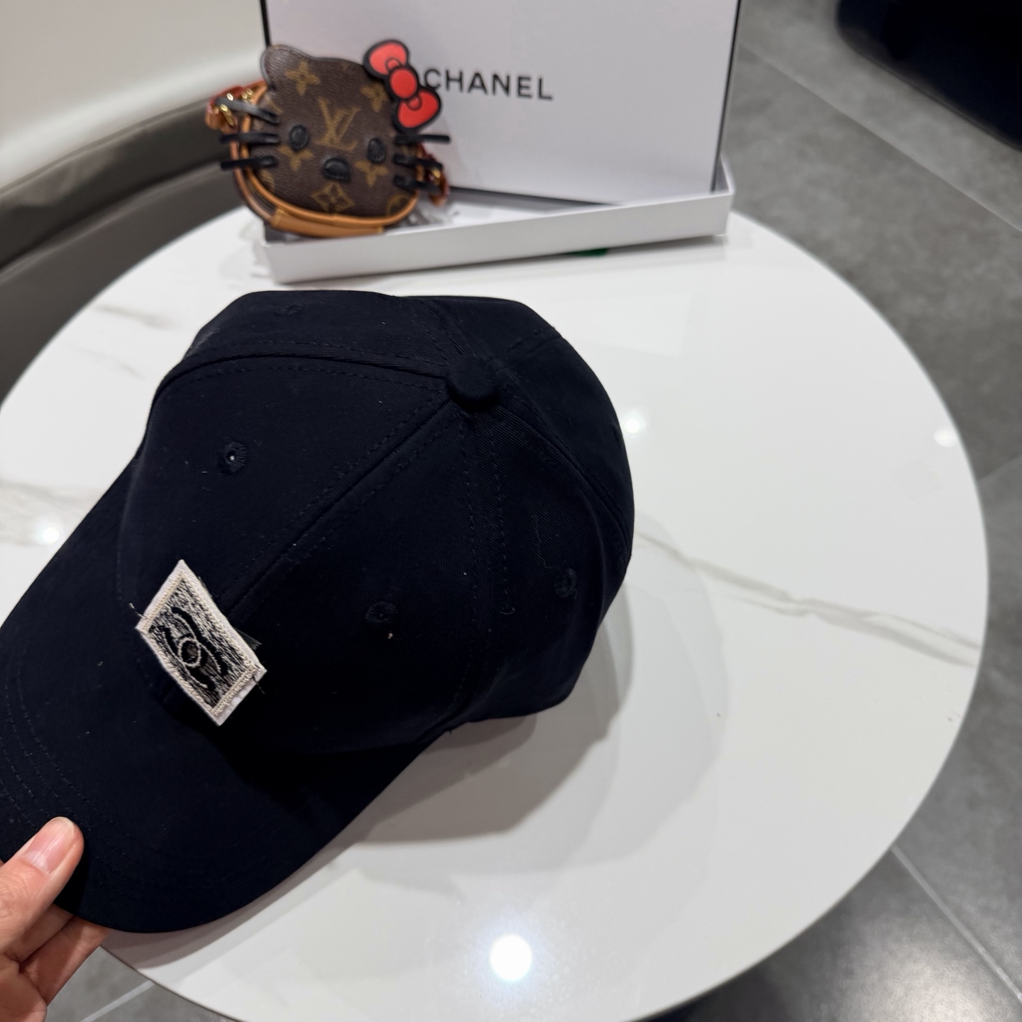 香奈儿CHANEL 春夏新品高定棒球帽，小香logo经典简约，时尚休闲设计 跑量新品