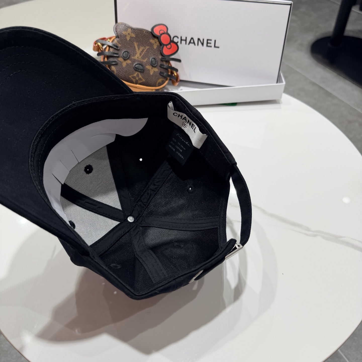 香奈儿CHANEL 春夏新品高定棒球帽，小香logo经典简约，时尚休闲设计 跑量新品