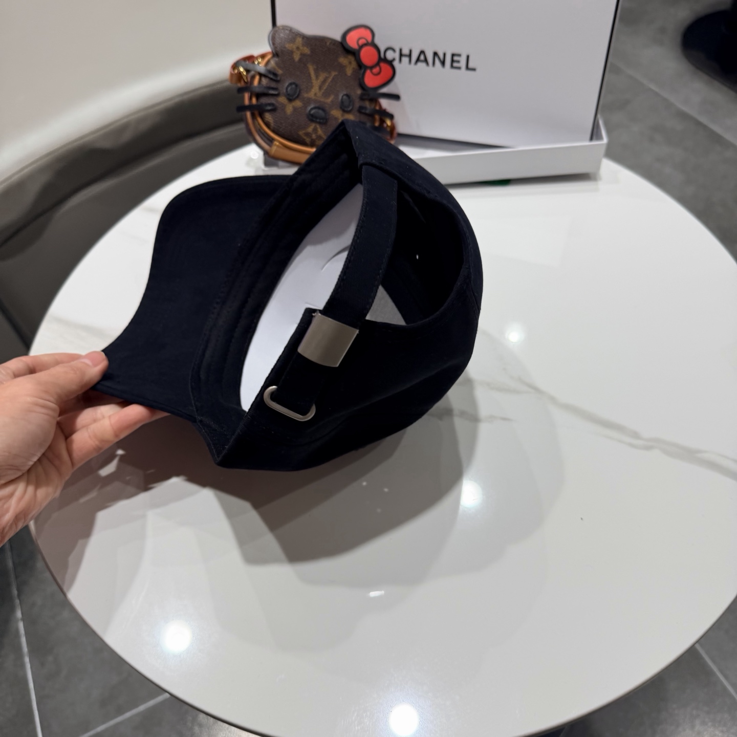香奈儿CHANEL 春夏新品高定棒球帽，小香logo经典简约，时尚休闲设计 跑量新品