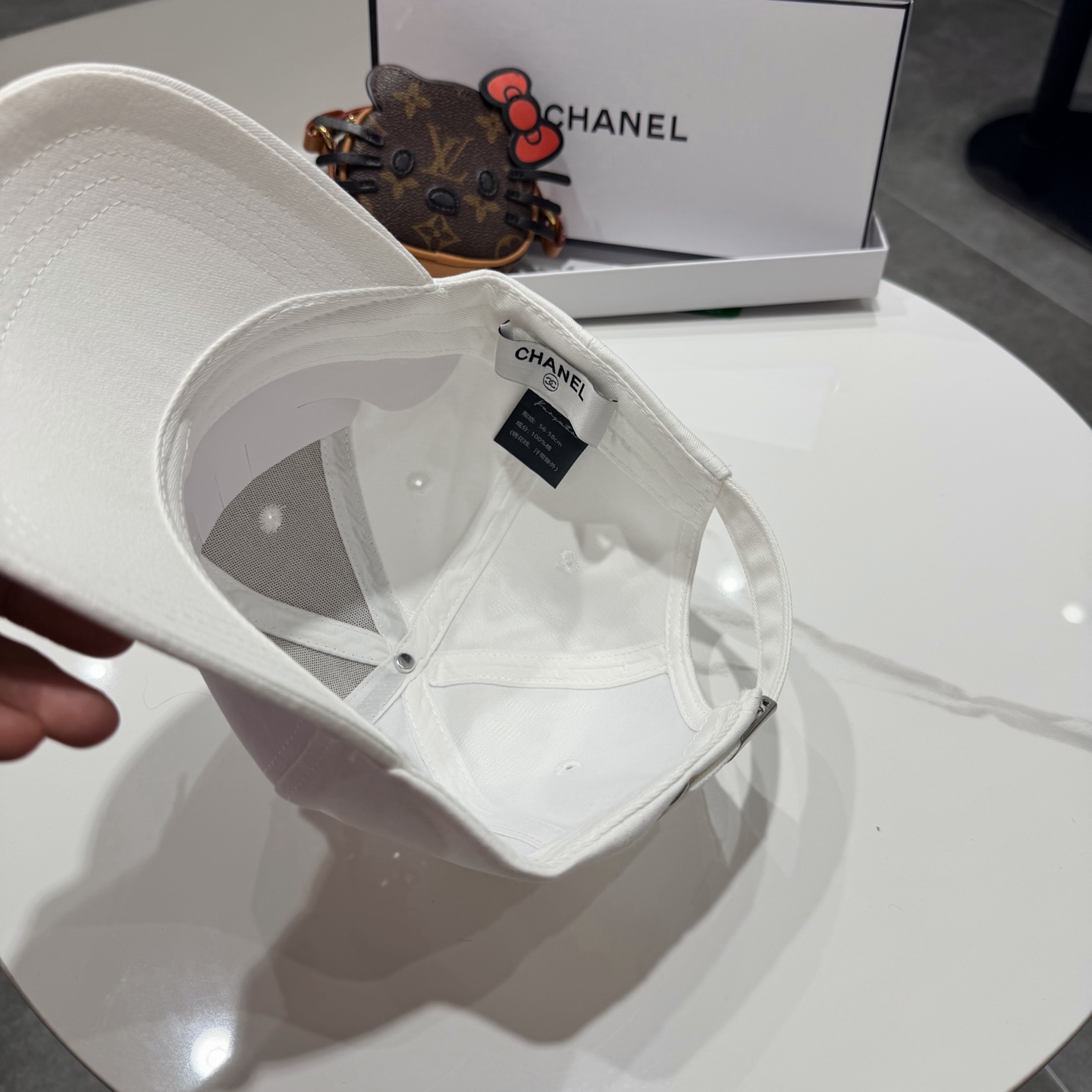 香奈儿CHANEL 春夏新品高定棒球帽，小香logo经典简约，时尚休闲设计 跑量新品