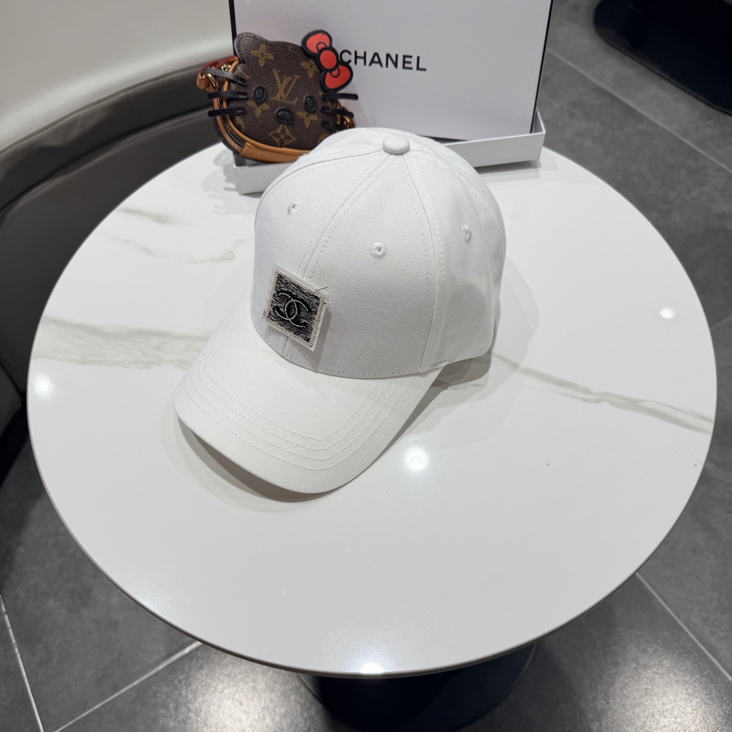 香奈儿CHANEL 春夏新品高定棒球帽，小香logo经典简约，时尚休闲设计 跑量新品
