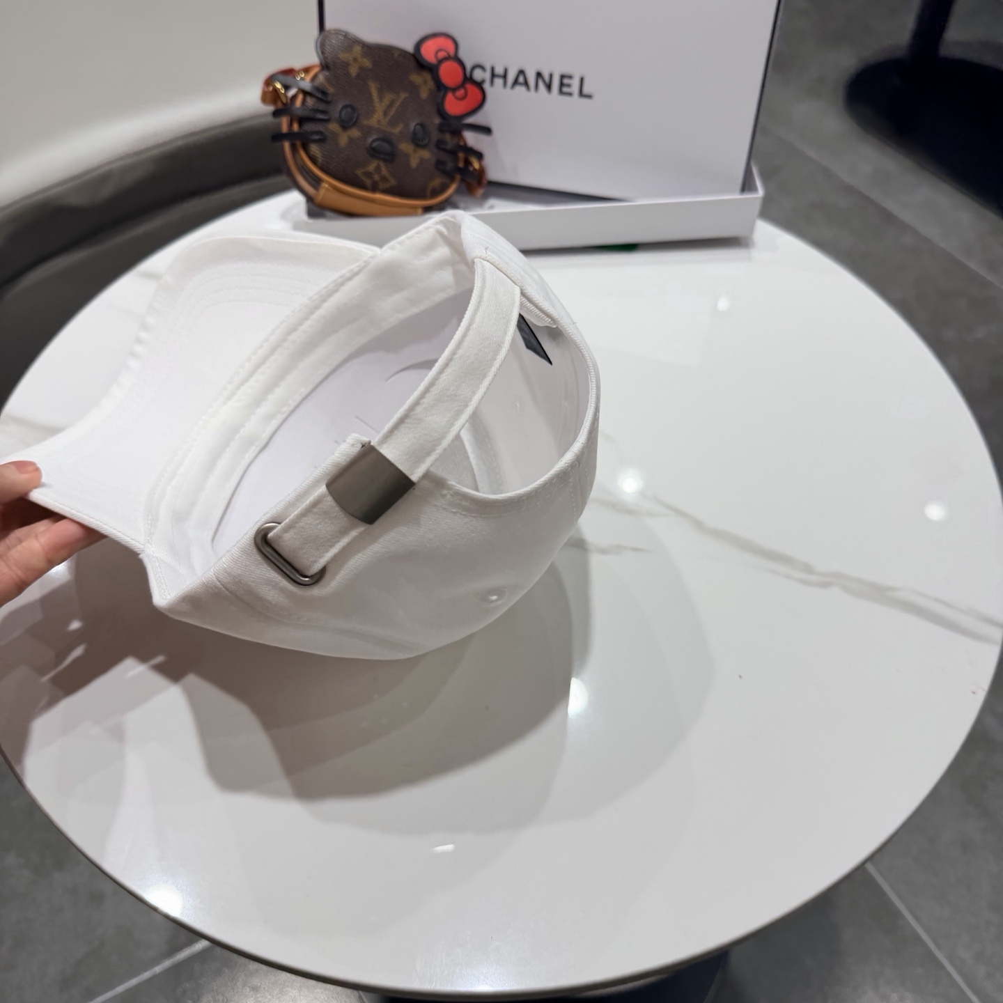 香奈儿CHANEL 春夏新品高定棒球帽，小香logo经典简约，时尚休闲设计 跑量新品
