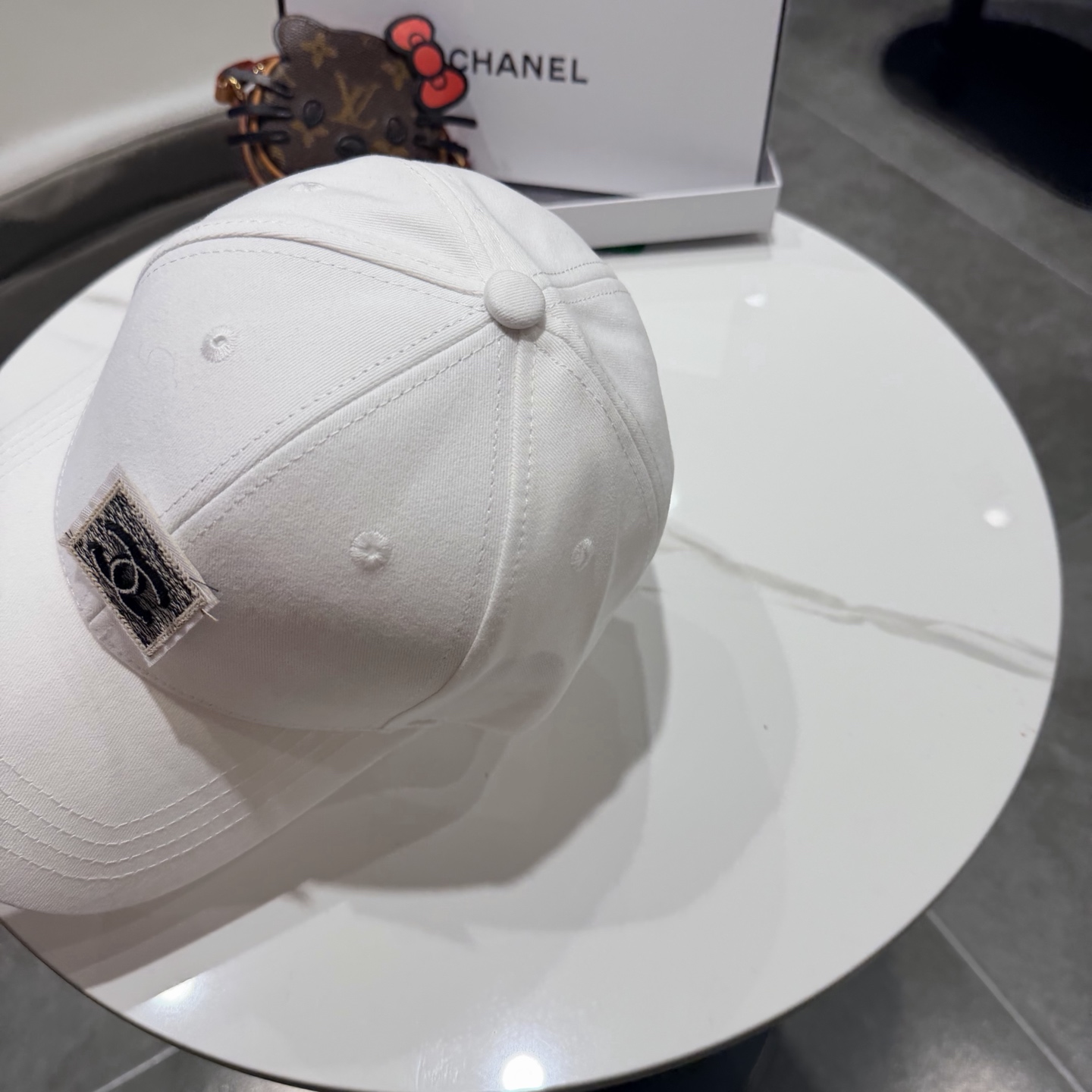 香奈儿CHANEL 春夏新品高定棒球帽，小香logo经典简约，时尚休闲设计 跑量新品