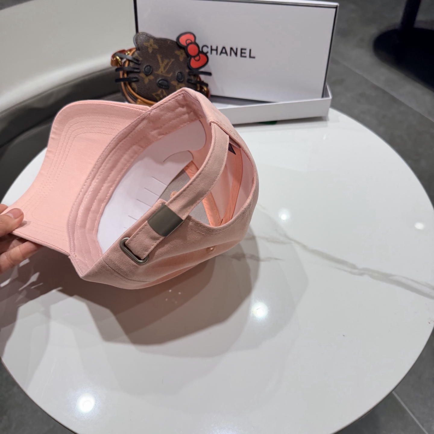 香奈儿CHANEL 春夏新品高定棒球帽，小香logo经典简约，时尚休闲设计 跑量新品