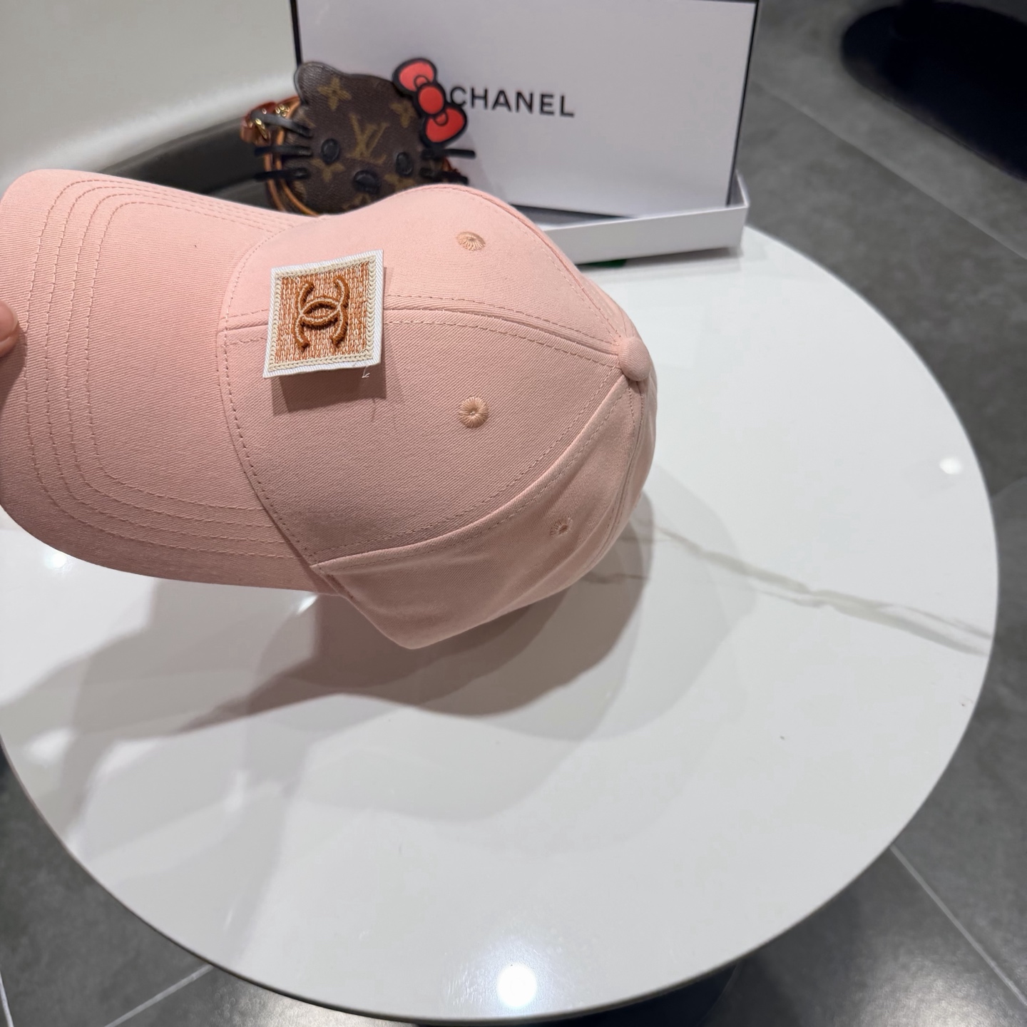 香奈儿CHANEL 春夏新品高定棒球帽，小香logo经典简约，时尚休闲设计 跑量新品