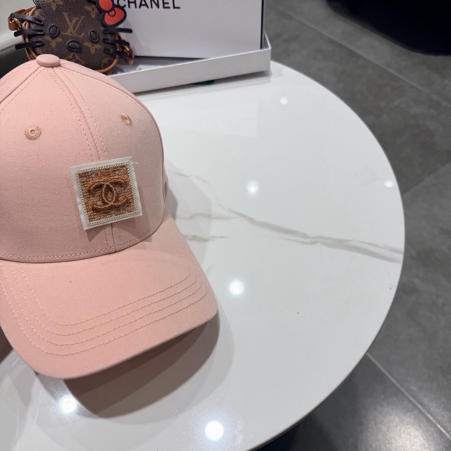 香奈儿CHANEL 春夏新品高定棒球帽，小香logo经典简约，时尚休闲设计 跑量新品