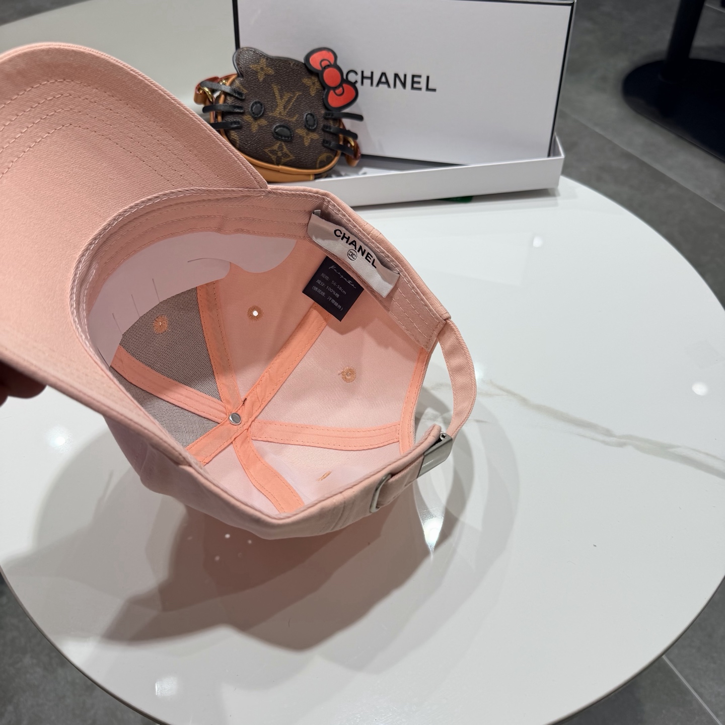 香奈儿CHANEL 春夏新品高定棒球帽，小香logo经典简约，时尚休闲设计 跑量新品