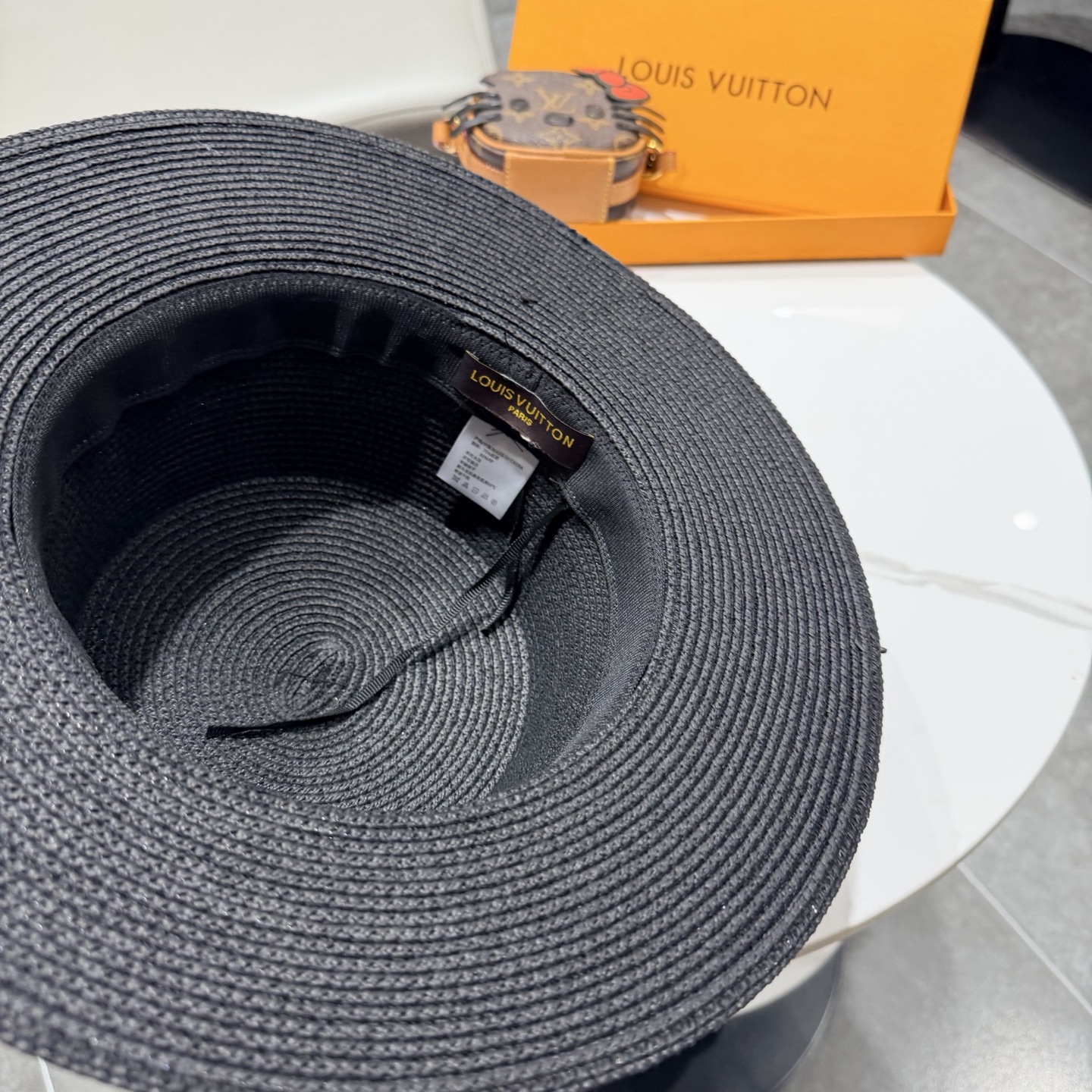 lv新款平顶草帽 头围57cm