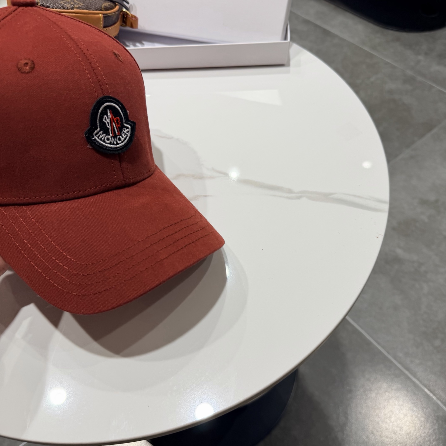 moncler潮牌春夏蒙口经典牛仔棒球帽，男女户外保百搭帽子