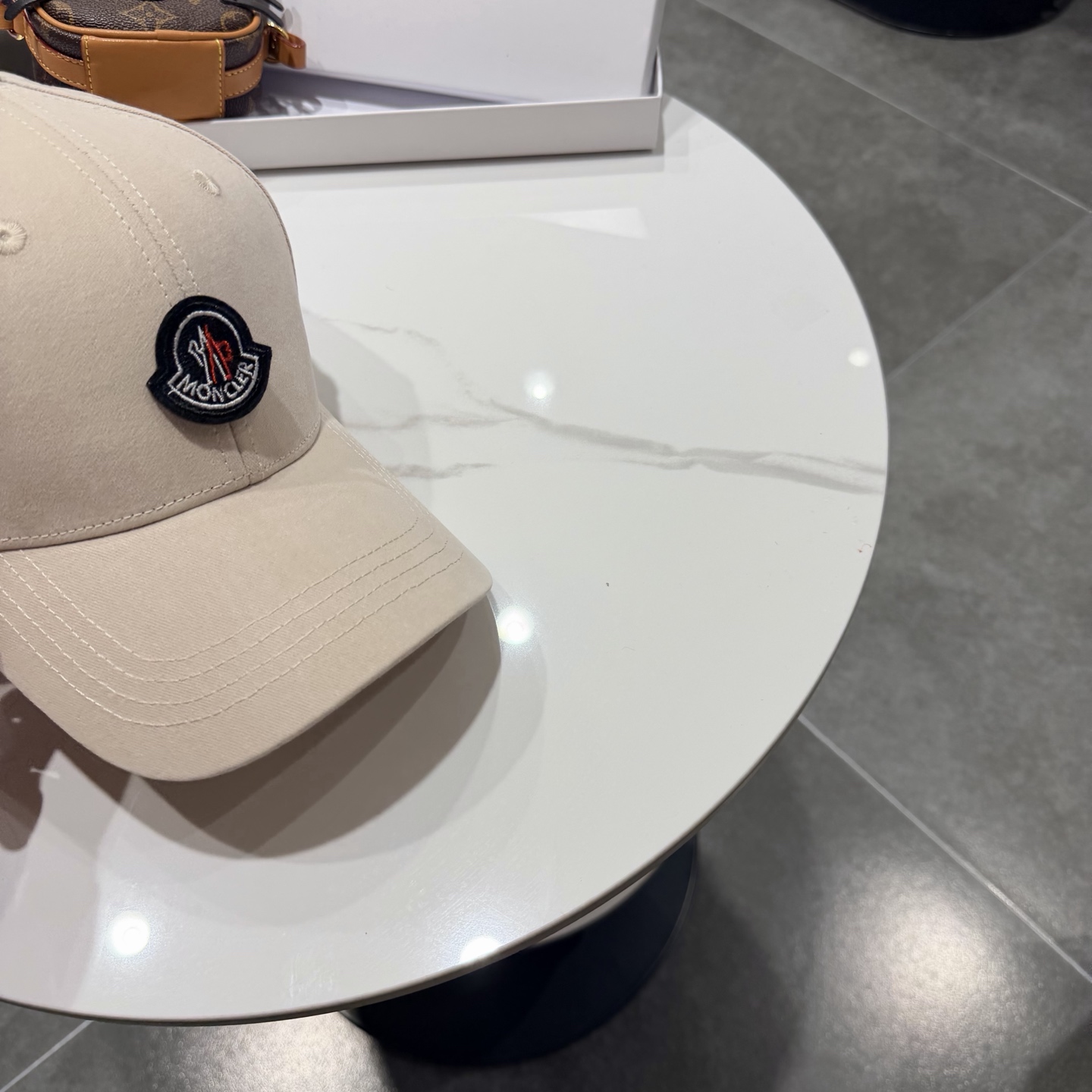 moncler潮牌春夏蒙口经典牛仔棒球帽，男女户外保百搭帽子