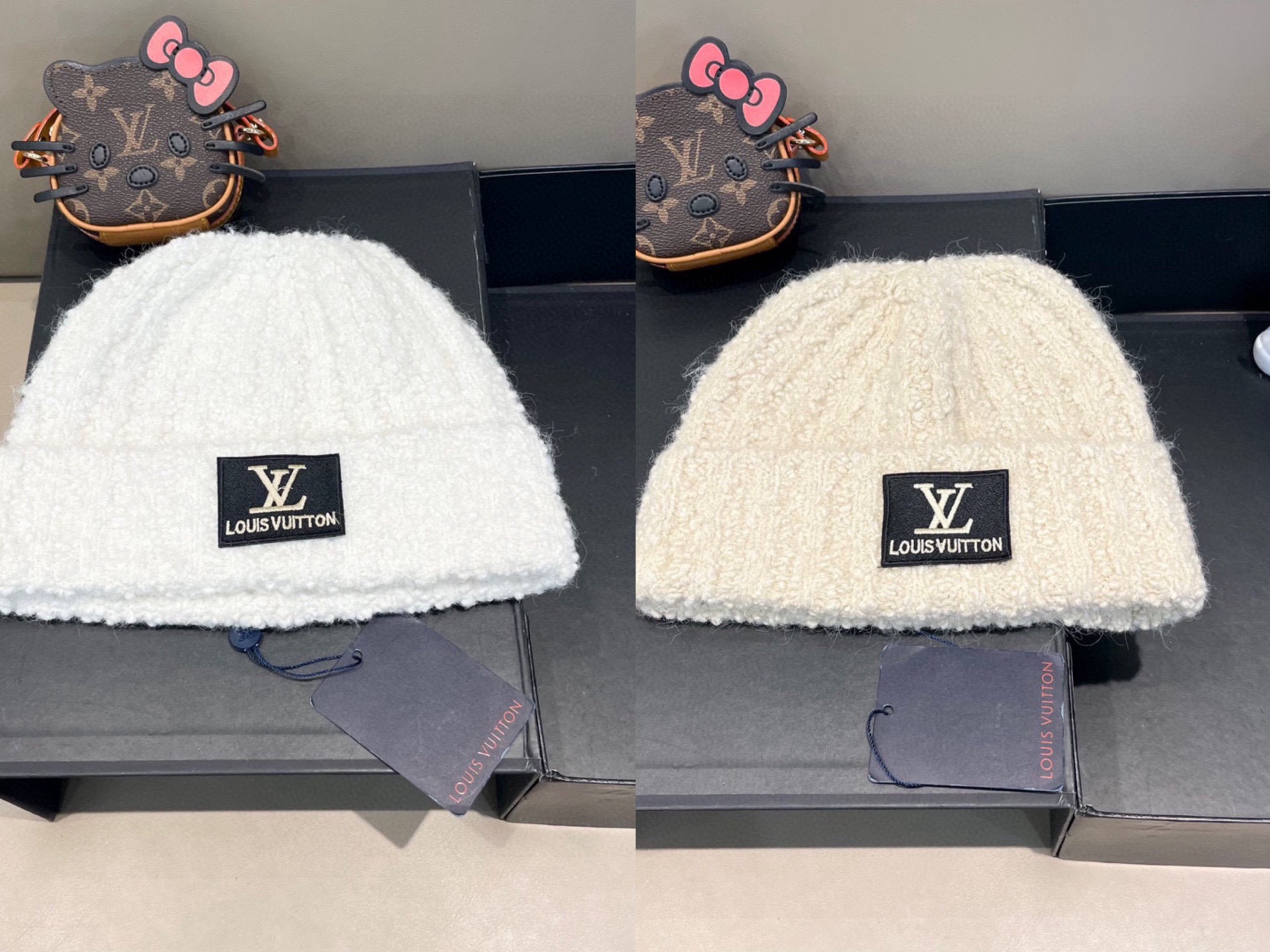 LV路易威登 秋冬新款针织羊毛帽，保暖毛线帽，羊毛跑量多色
