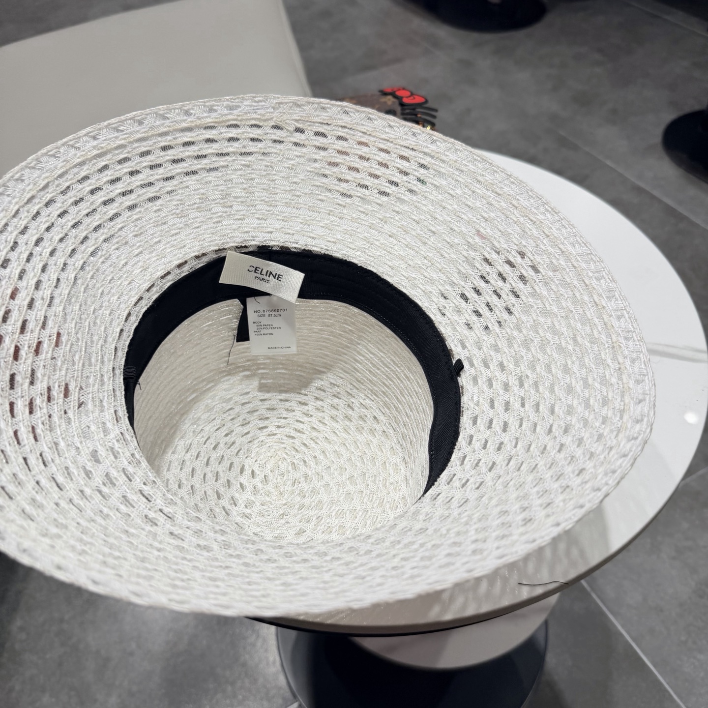 Celine赛琳新款草帽，头围57cm