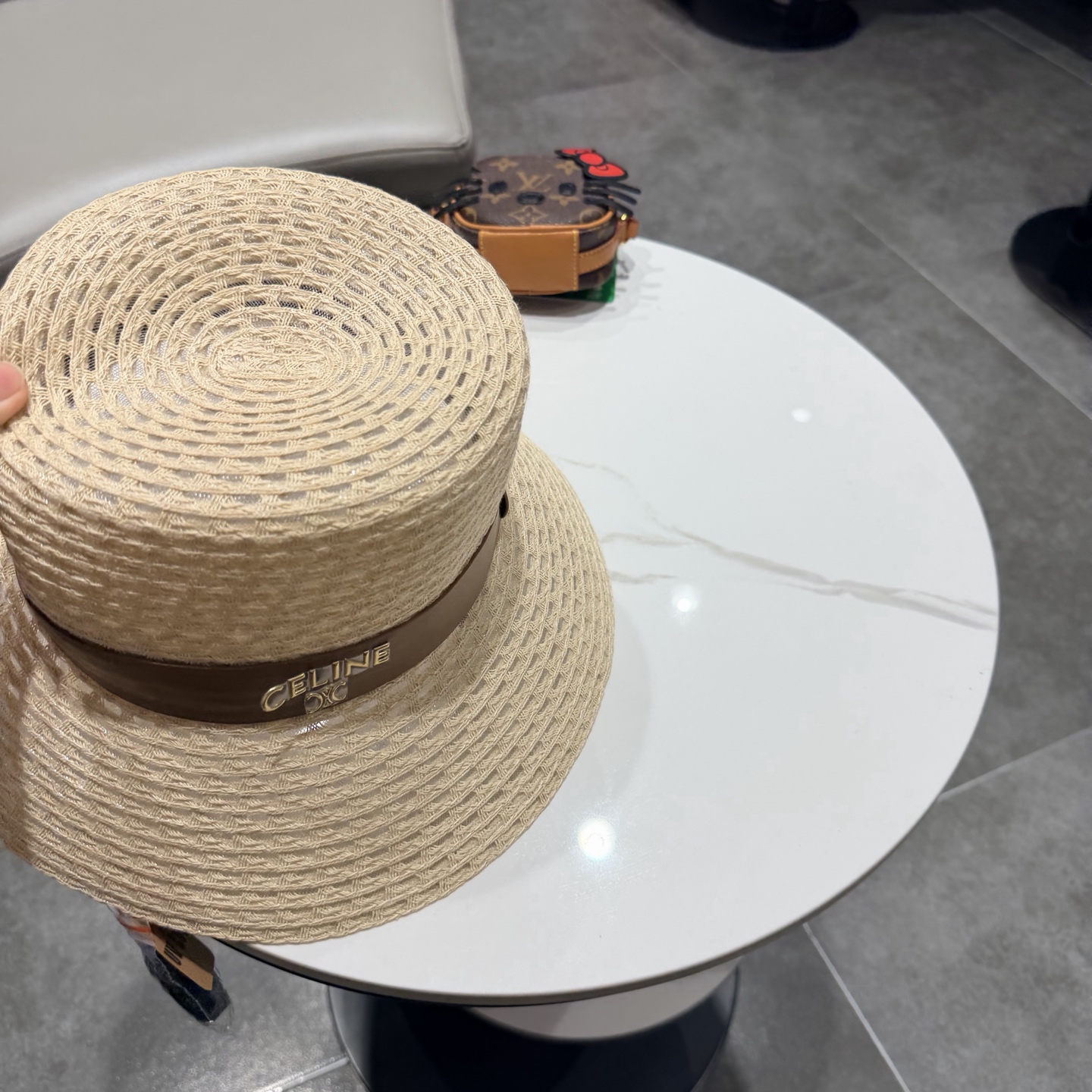 Celine赛琳新款草帽，头围57cm