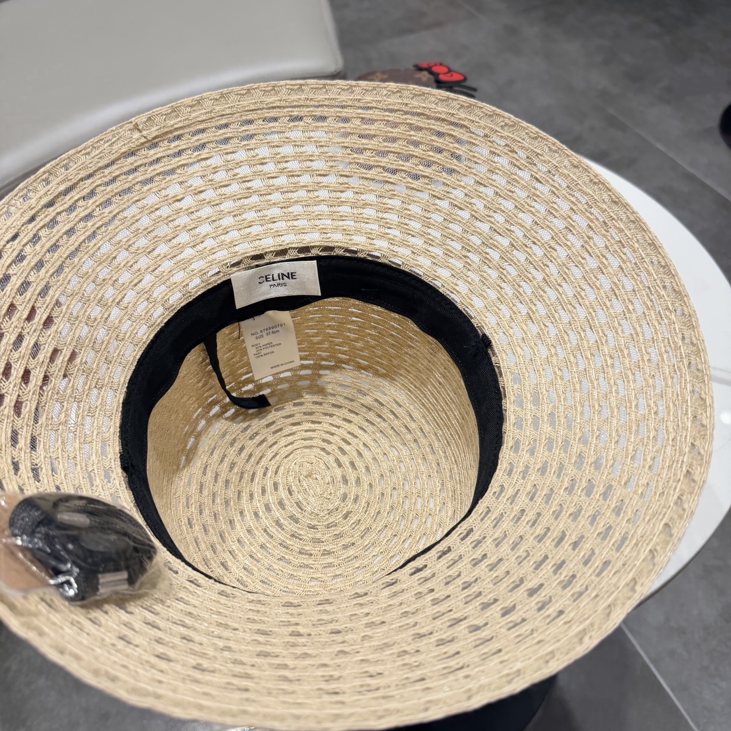 Celine赛琳新款草帽，头围57cm