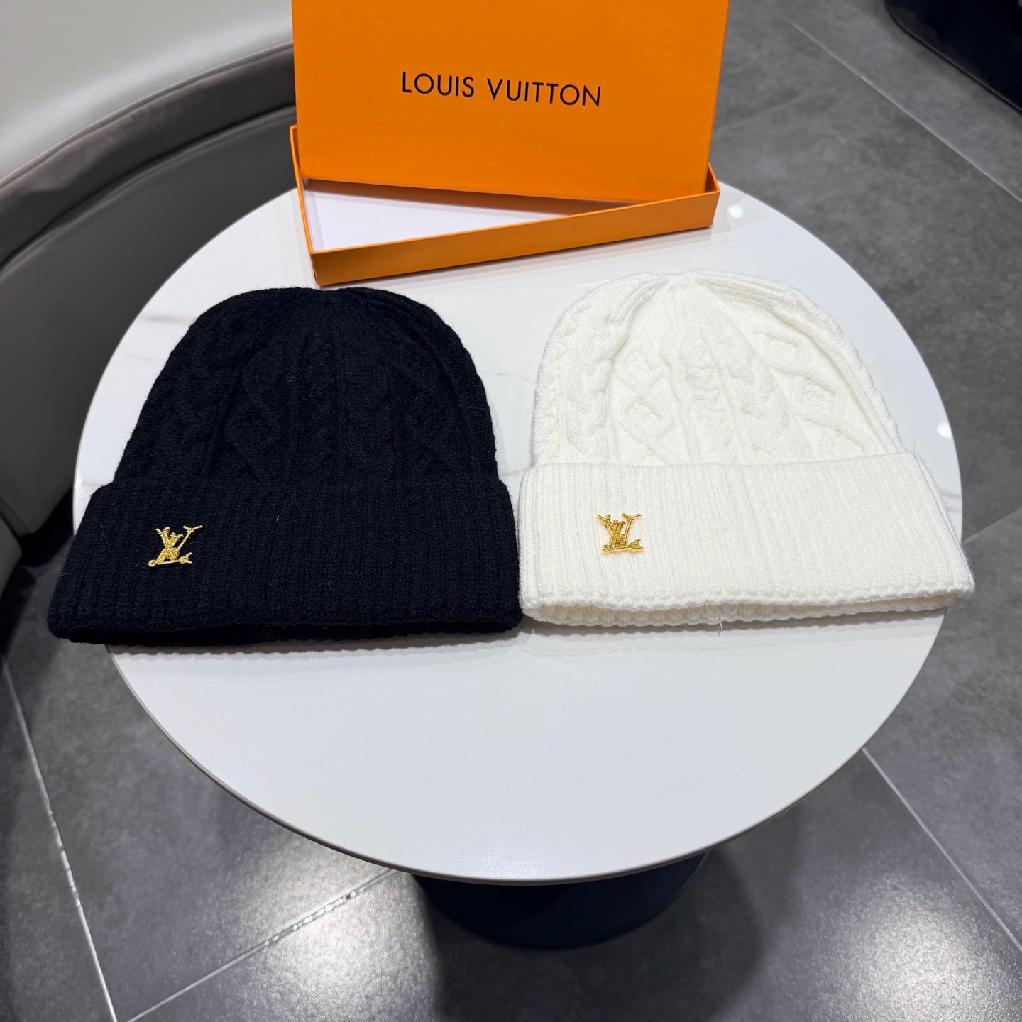 Lv路易斯新款毛线帽
