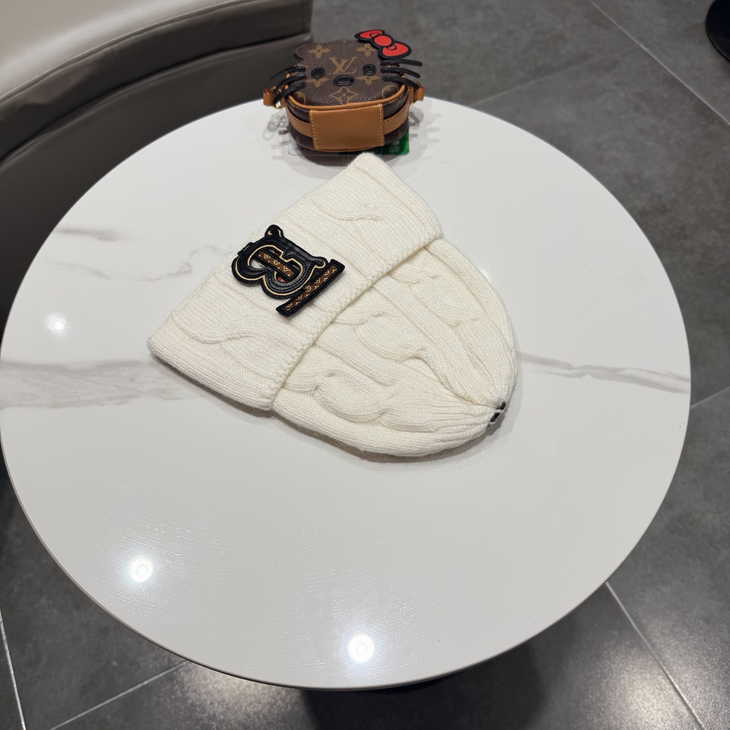 巴宝莉新款针织毛线帽，百分百羊毛🦙