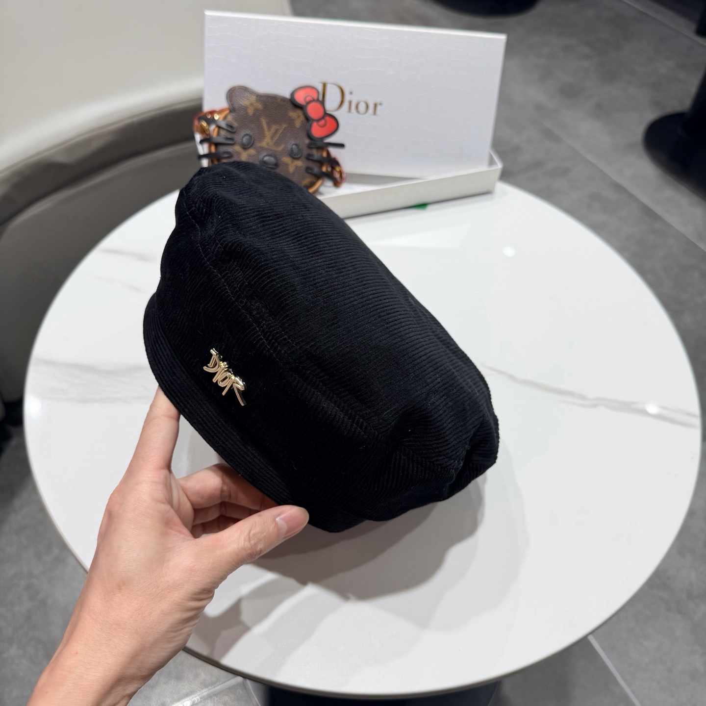 Dior迪奥新款贝雷帽，高端定制，头围57cm