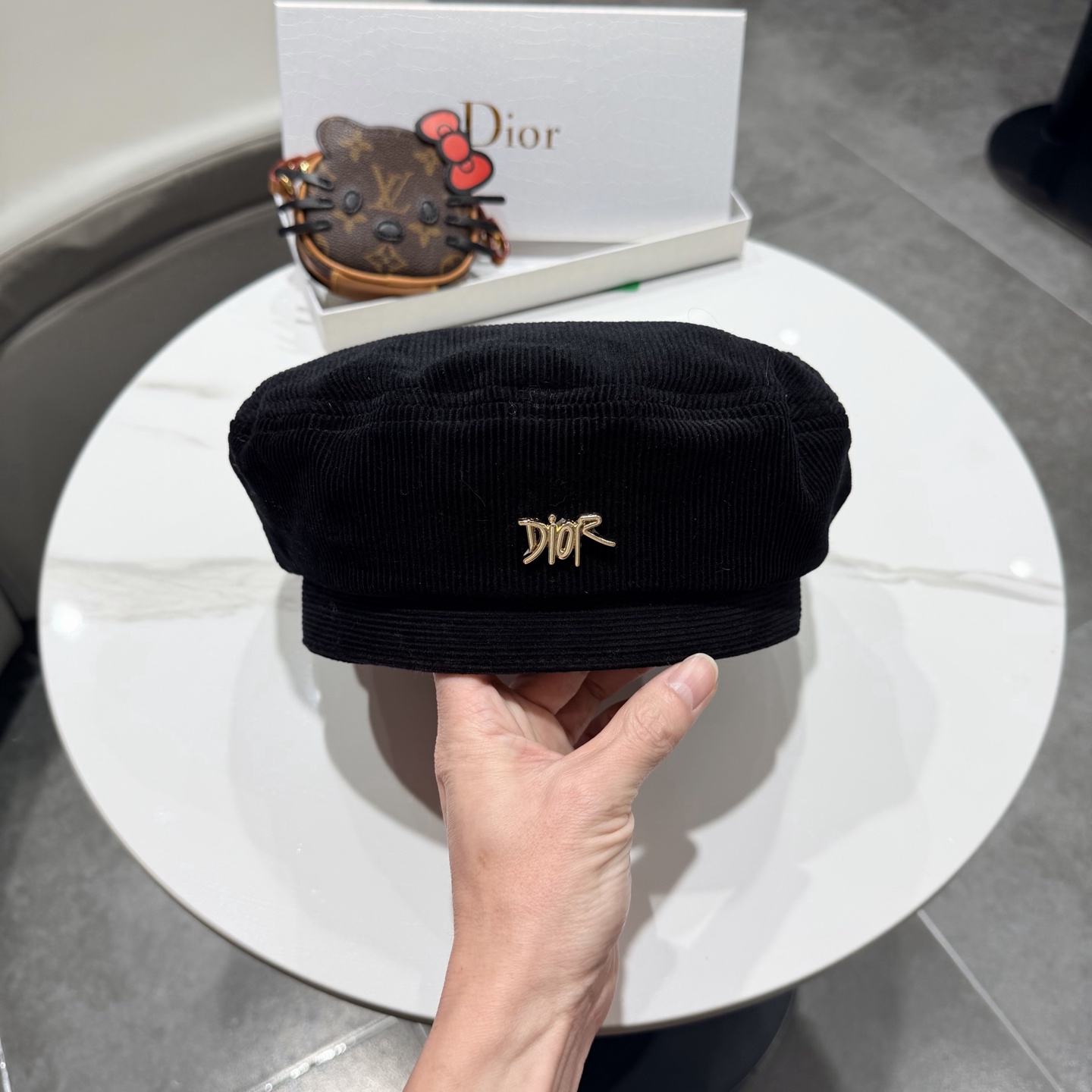 Dior迪奥新款贝雷帽，高端定制，头围57cm