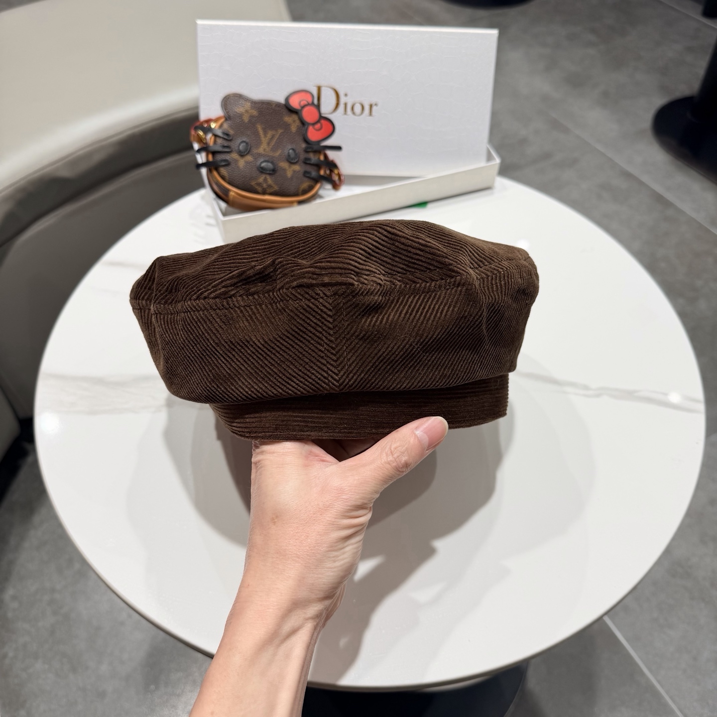 Dior迪奥新款贝雷帽，高端定制，头围57cm