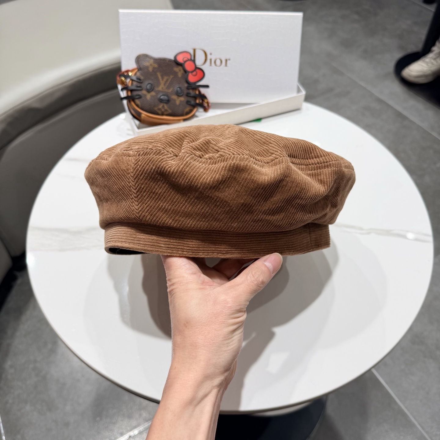 Dior迪奥新款贝雷帽，高端定制，头围57cm