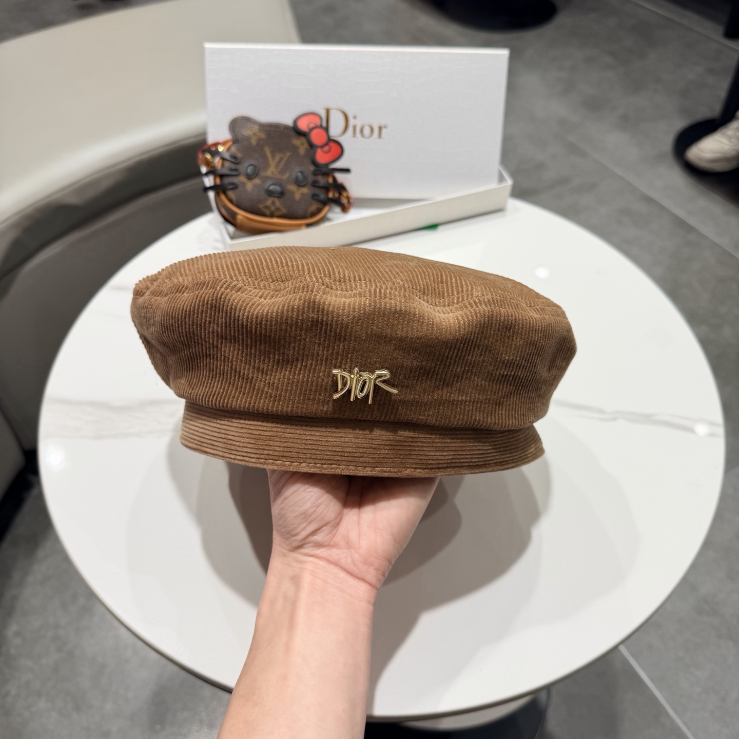 Dior迪奥新款贝雷帽，高端定制，头围57cm