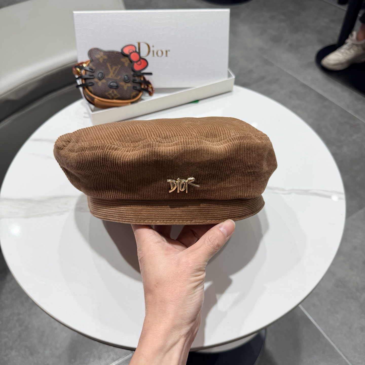 Dior迪奥新款贝雷帽，高端定制，头围57cm