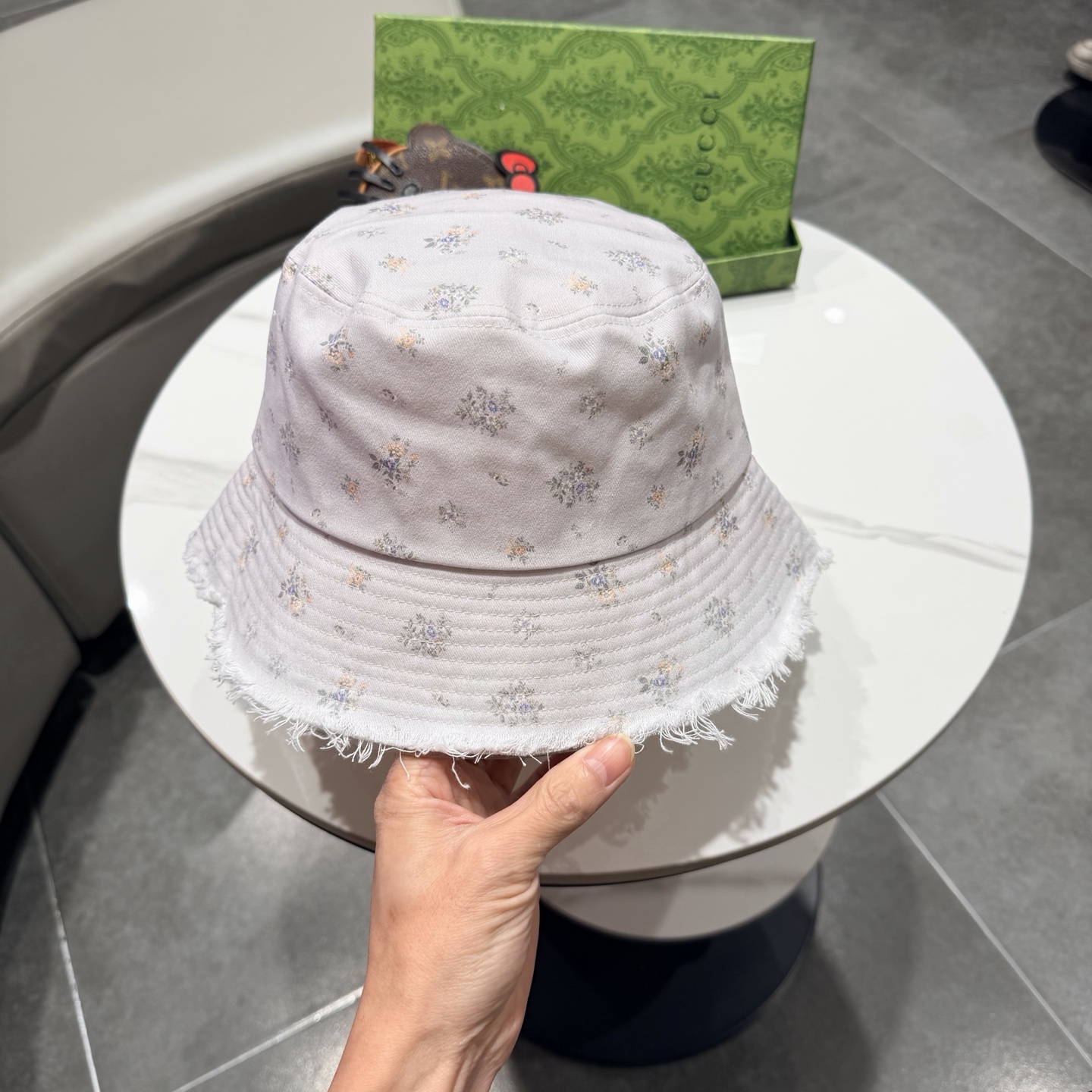 gucci古奇2026春夏新款户外高品质纯棉透气防晒遮阳帽显脸小鸭舌帽