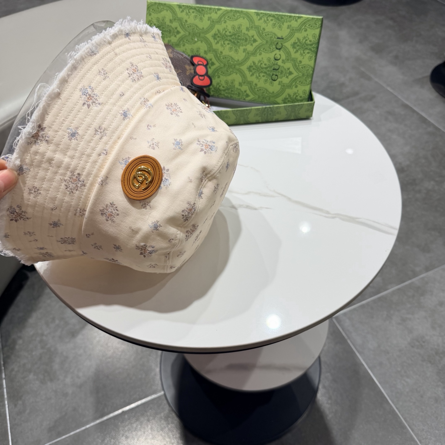 gucci古奇2026春夏新款户外高品质纯棉透气防晒遮阳帽显脸小鸭舌帽