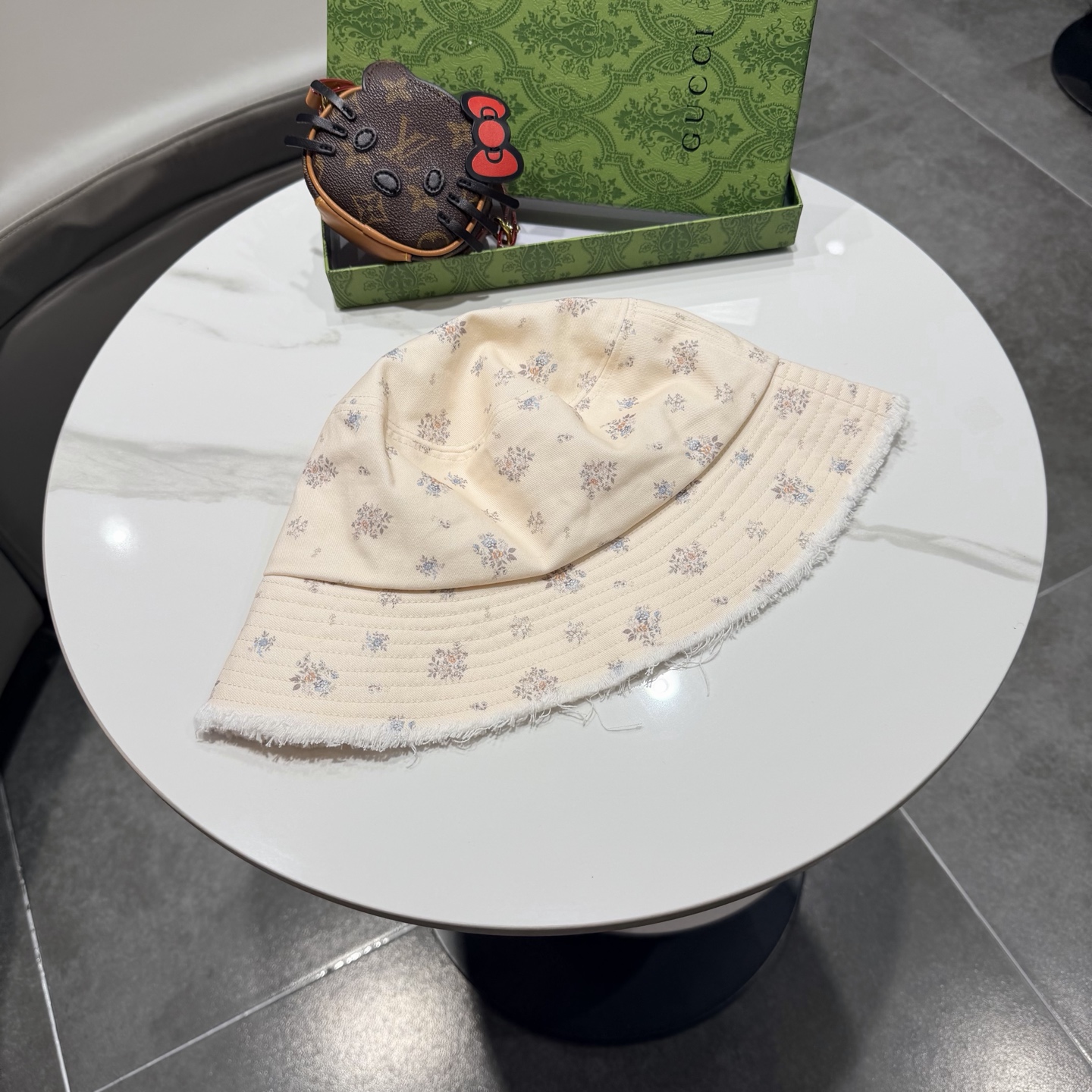 gucci古奇2026春夏新款户外高品质纯棉透气防晒遮阳帽显脸小鸭舌帽