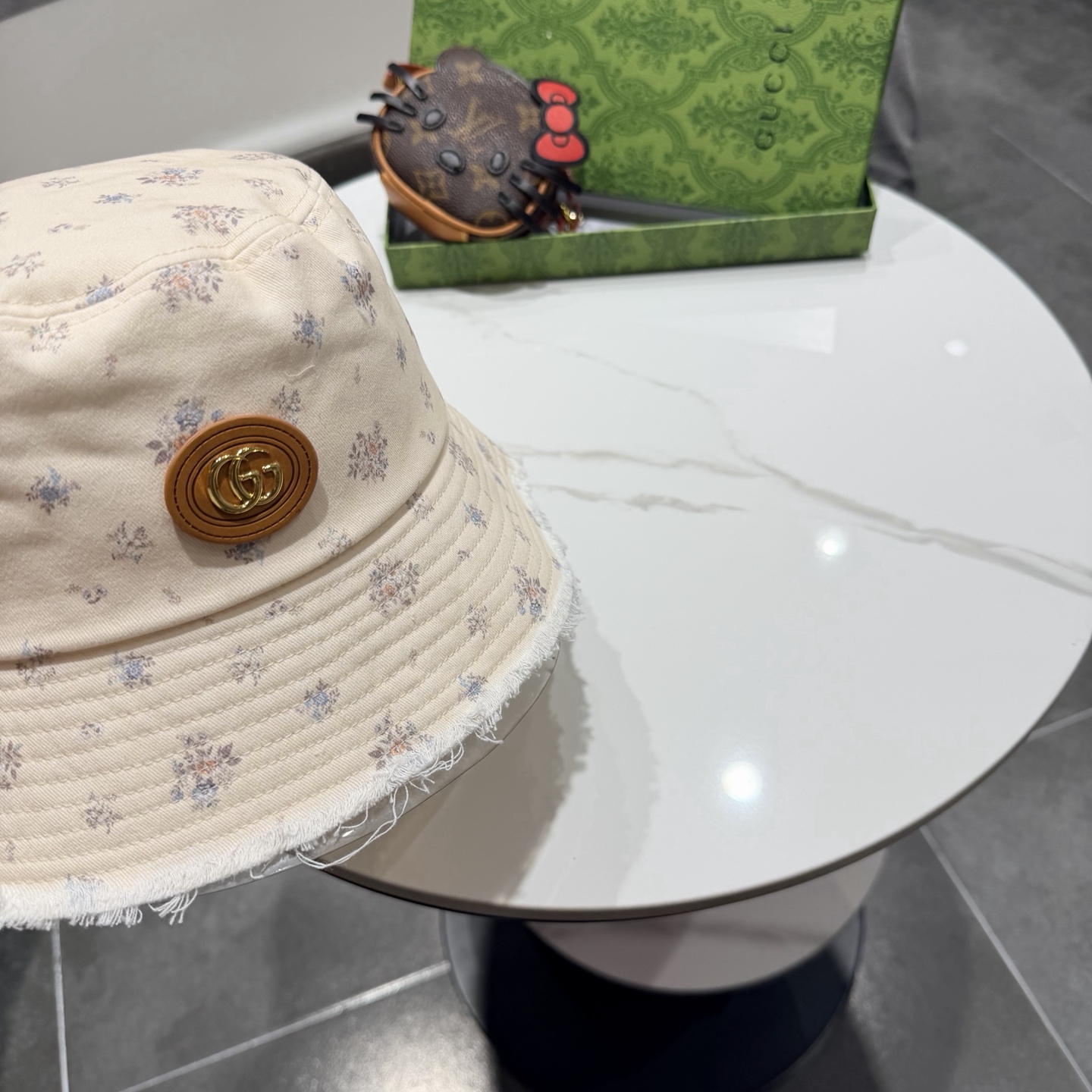 gucci古奇2026春夏新款户外高品质纯棉透气防晒遮阳帽显脸小鸭舌帽