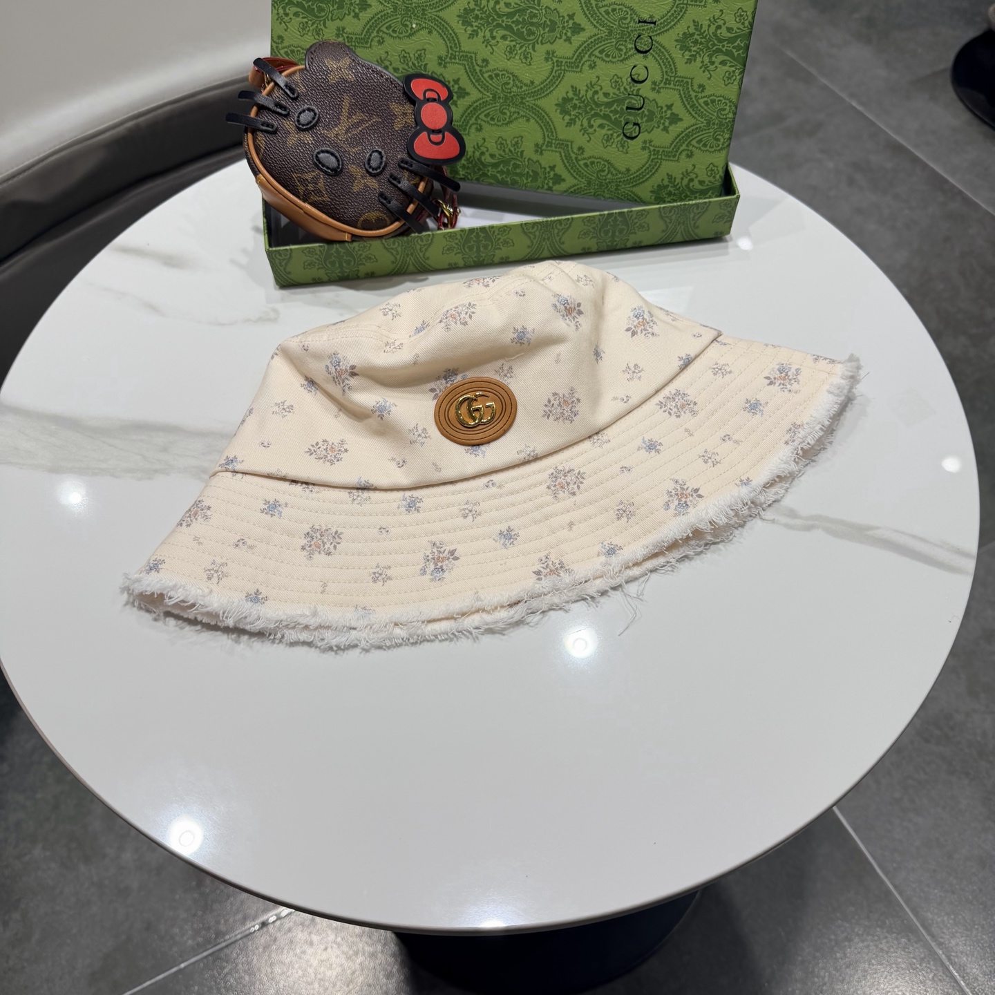 gucci古奇2026春夏新款户外高品质纯棉透气防晒遮阳帽显脸小鸭舌帽