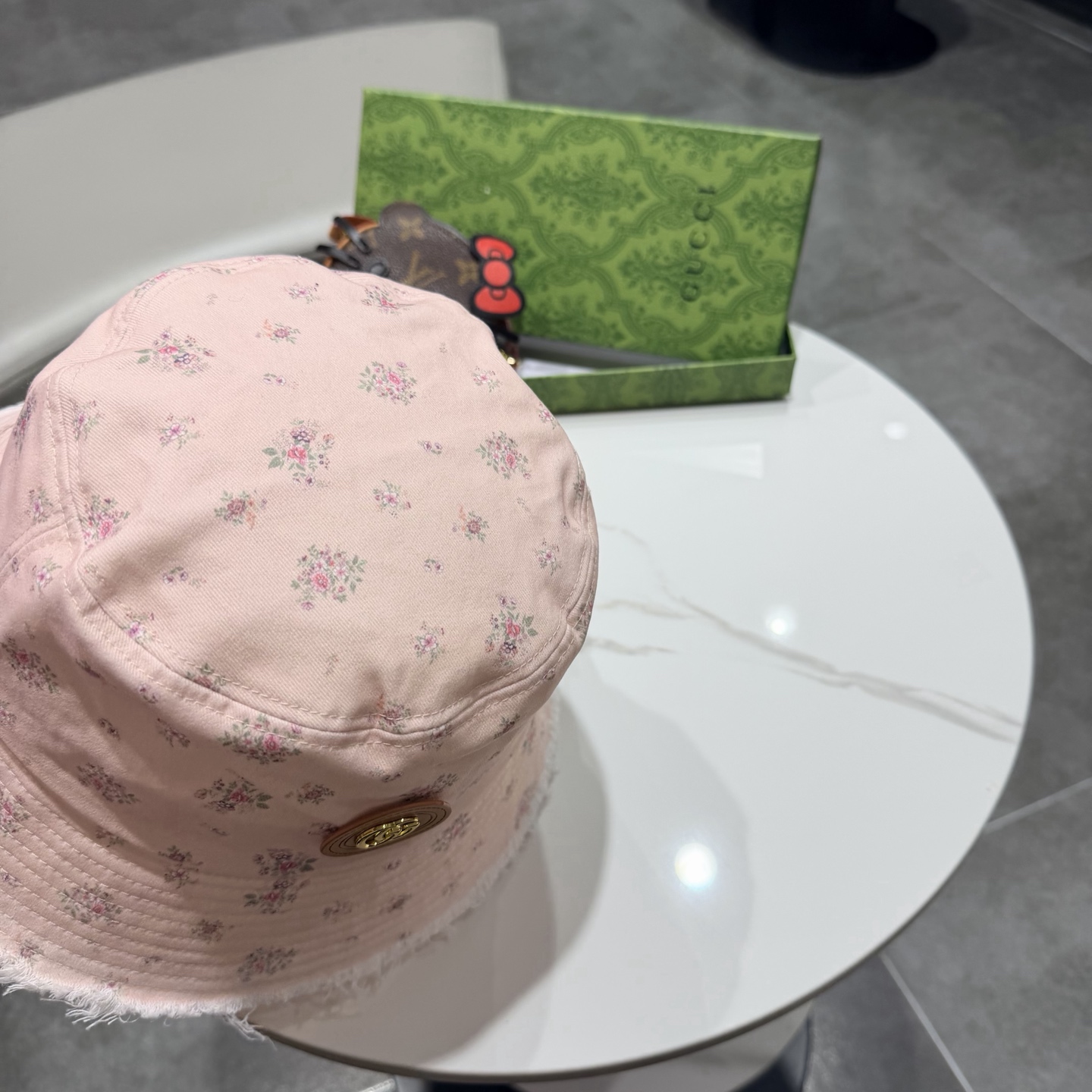 gucci古奇2026春夏新款户外高品质纯棉透气防晒遮阳帽显脸小鸭舌帽