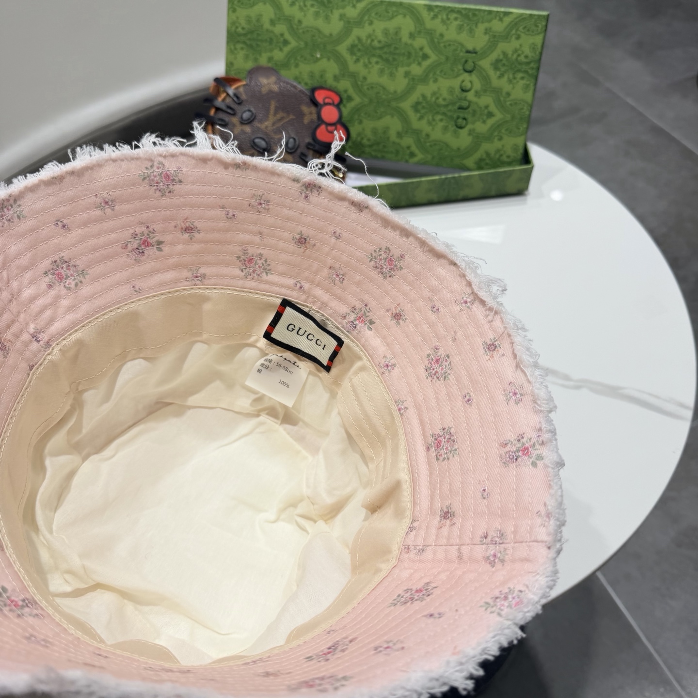 gucci古奇2026春夏新款户外高品质纯棉透气防晒遮阳帽显脸小鸭舌帽